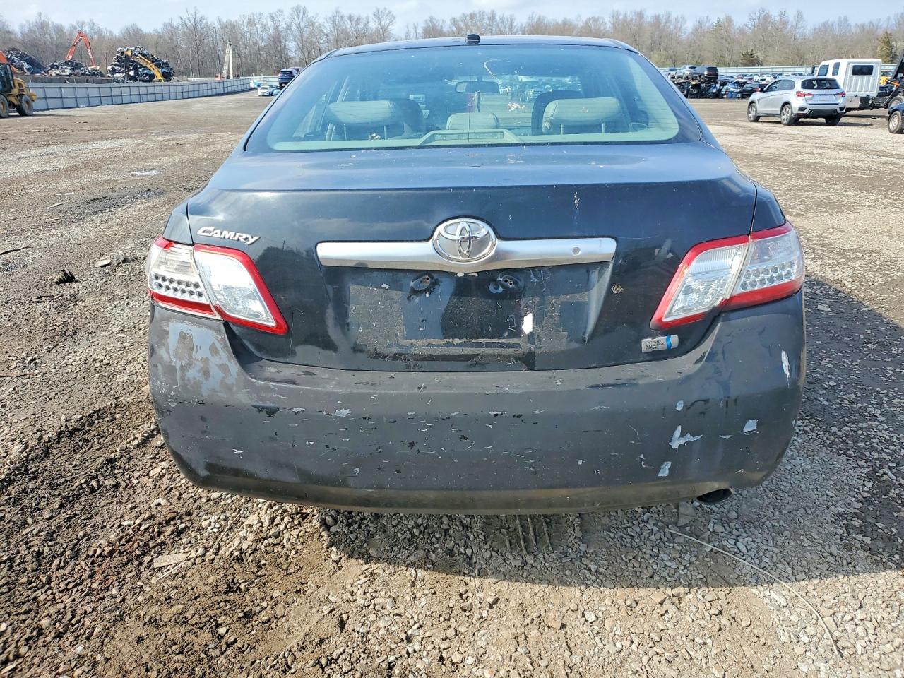 2011 Toyota Camry Hybrid Base Black vin: 4T1BB3EK0BU135498