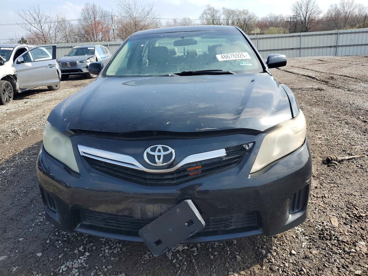 2011 Toyota Camry Hybrid Base Black vin: 4T1BB3EK0BU135498