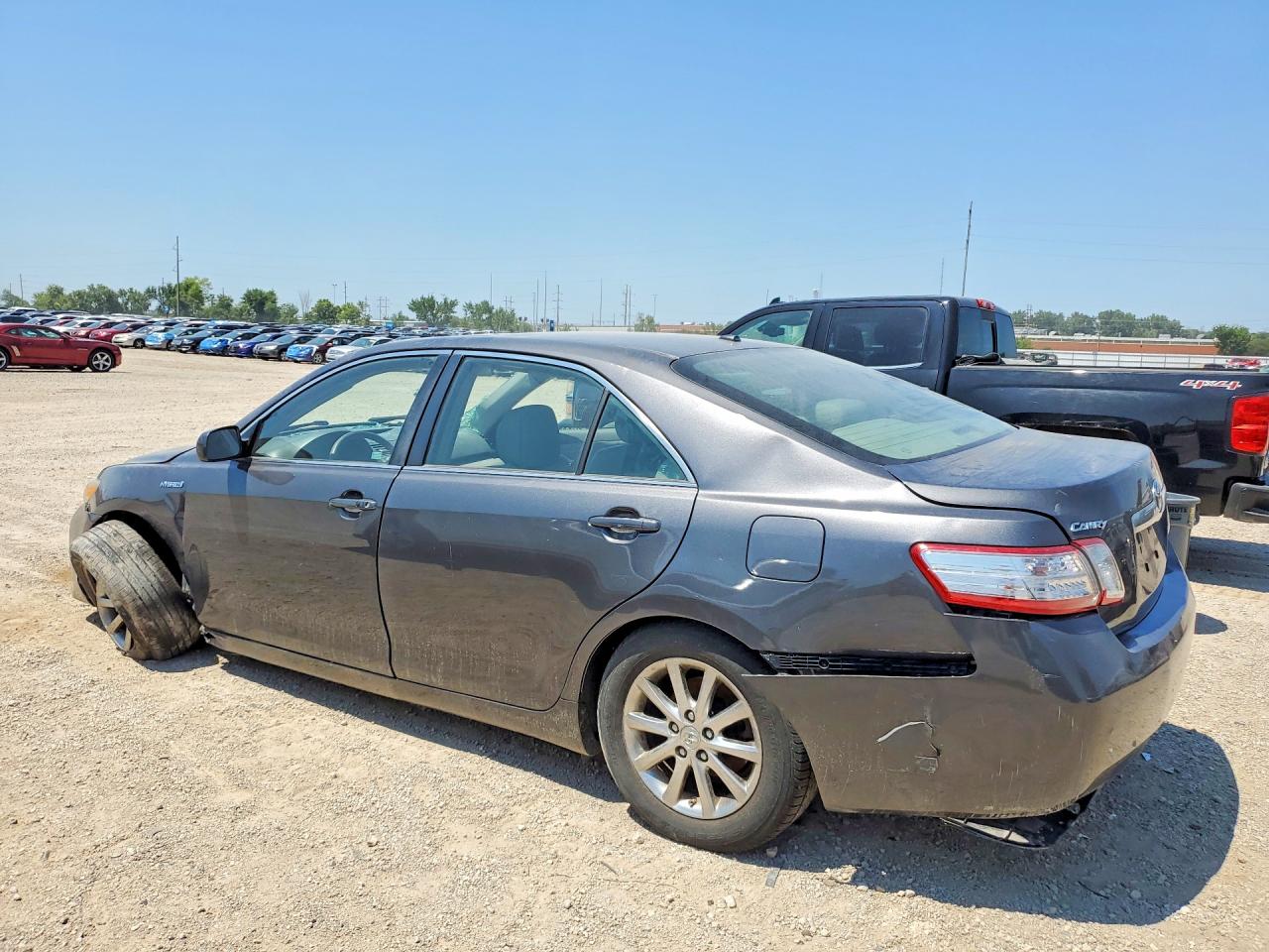 2011 Toyota Camry Hybrid Gray vin: 4T1BB3EK1BU138653