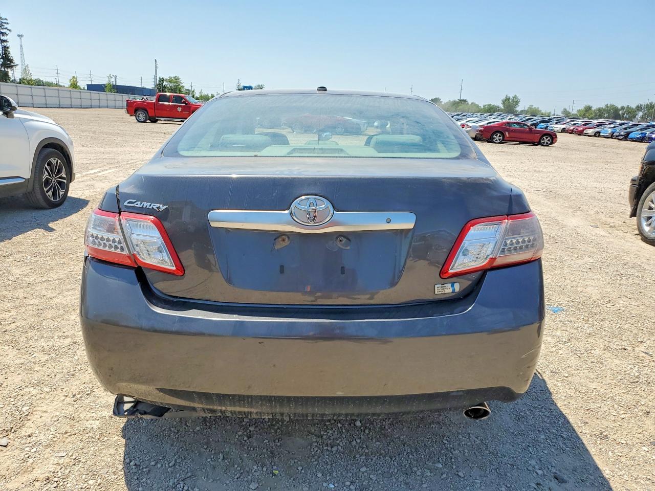 2011 Toyota Camry Hybrid Gray vin: 4T1BB3EK1BU138653
