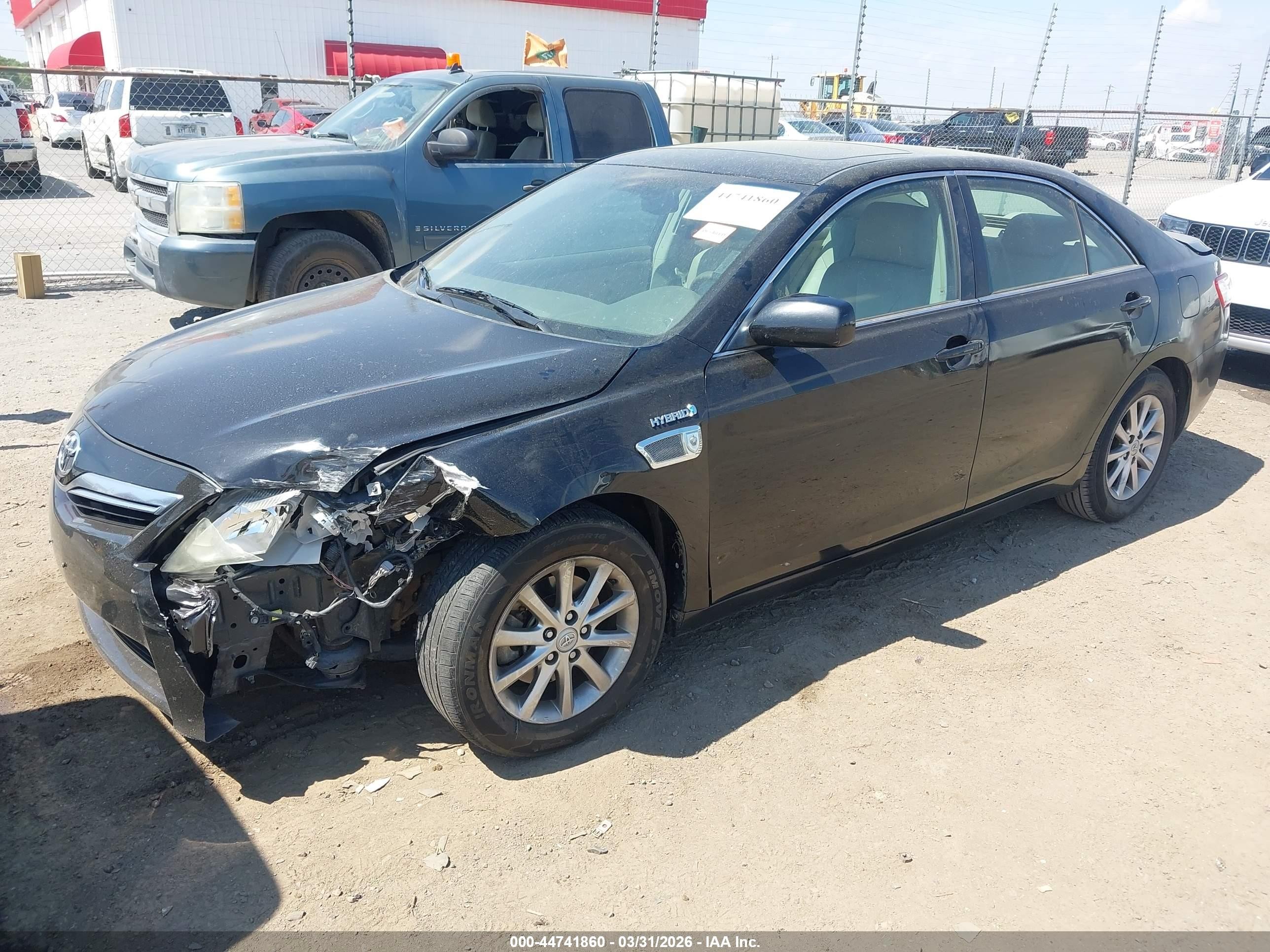 2011 Toyota Camry Hybrid   Black vin: 4T1BB3EK1BU139432