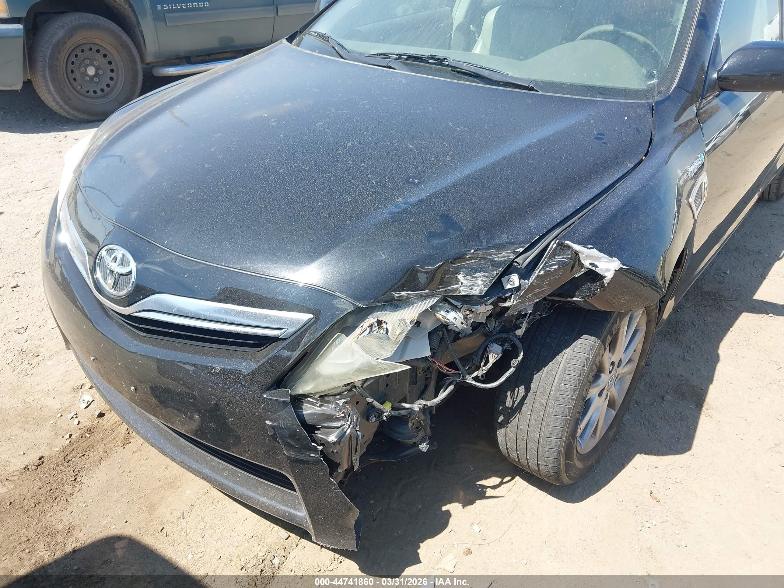 2011 Toyota Camry Hybrid   Black vin: 4T1BB3EK1BU139432