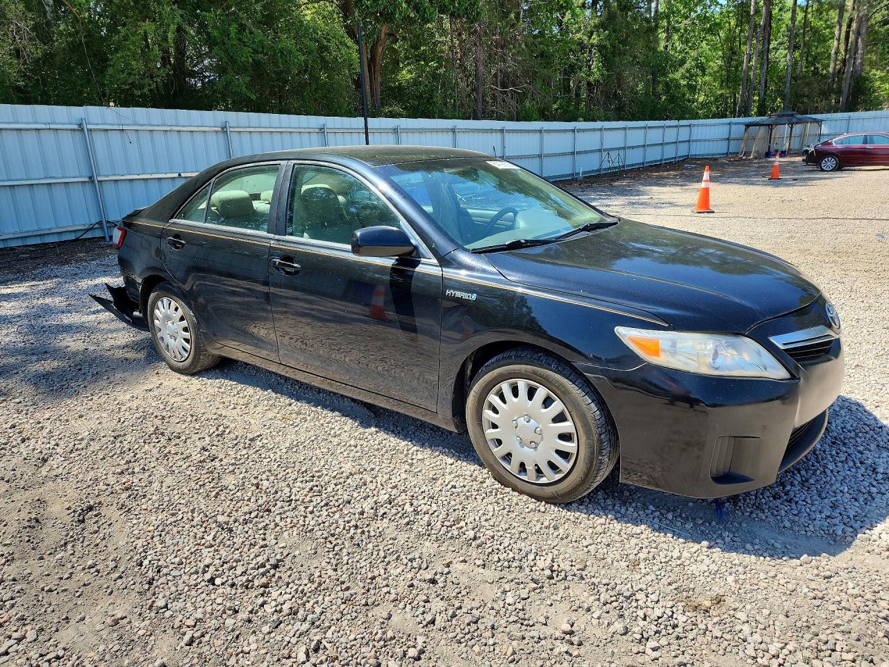 2011 Toyota Camry Hybrid Black vin: 4T1BB3EK1BU140242