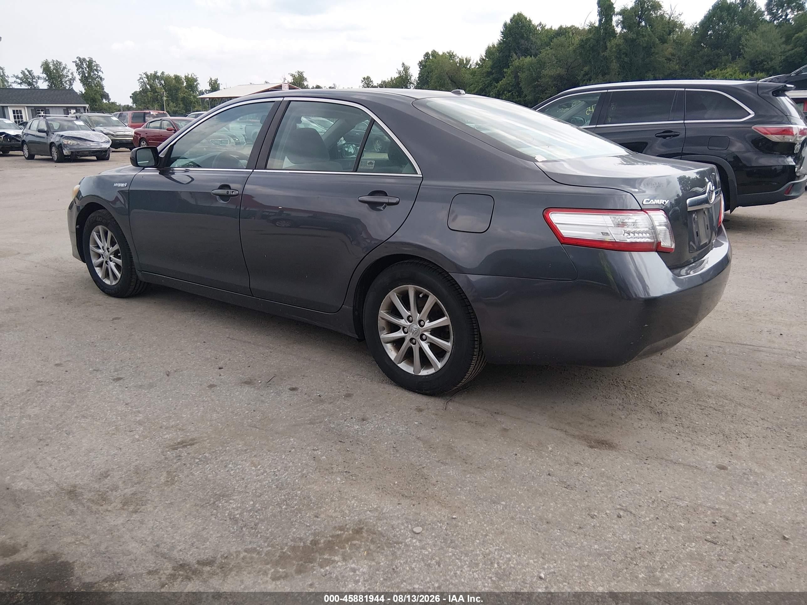 2010 Toyota Camry Hybrid   Gray vin: 4T1BB3EK2AU125652
