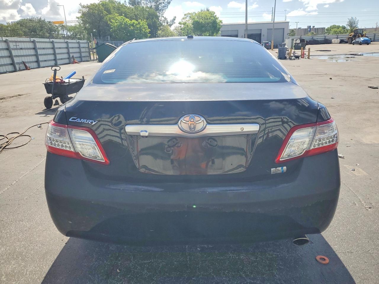 2011 Toyota Camry Hybrid Black vin: 4T1BB3EK2BU135373