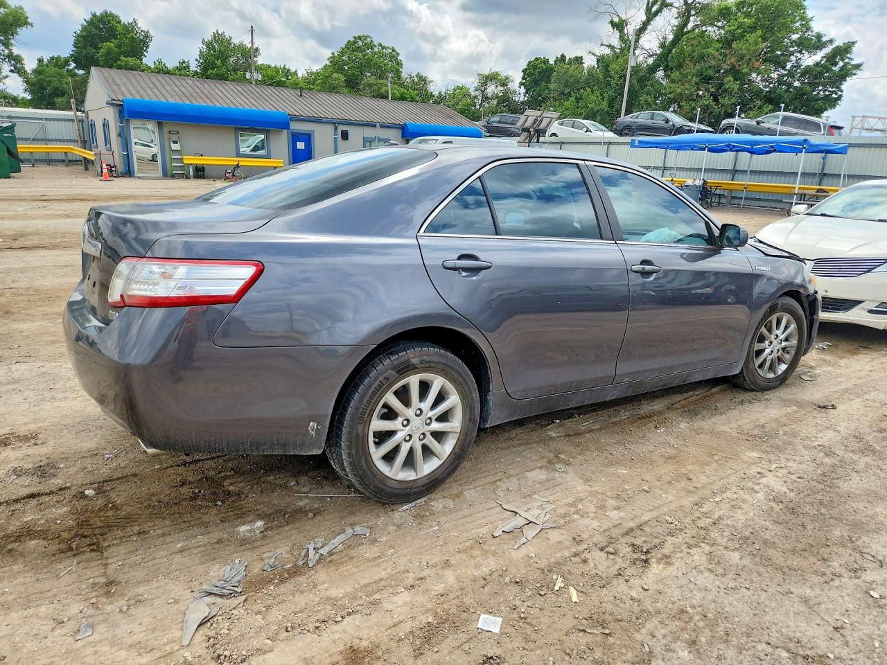 2011 Toyota Camry Hybrid Gray vin: 4T1BB3EK2BU138421