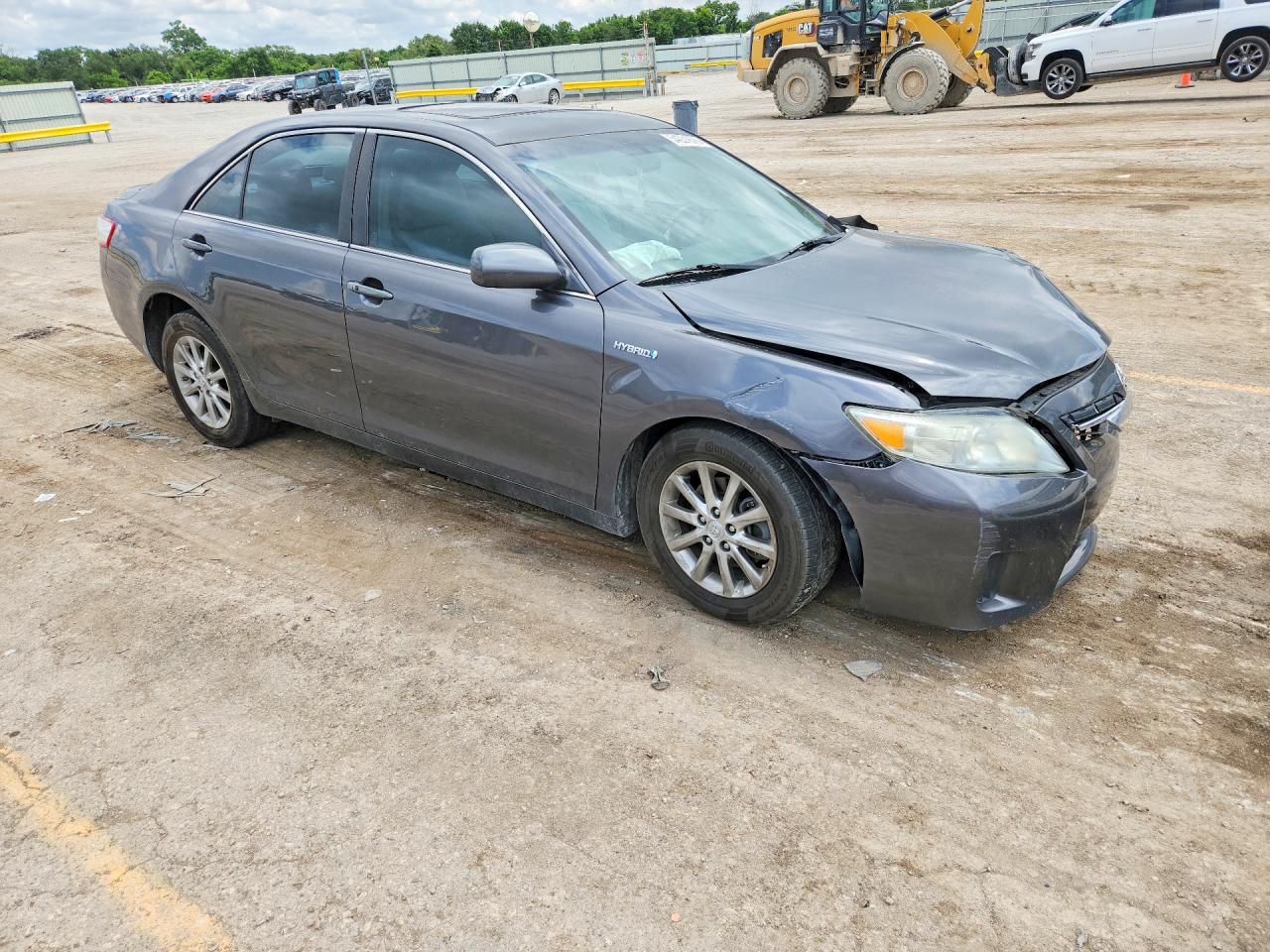 2011 Toyota Camry Hybrid Gray vin: 4T1BB3EK2BU138421