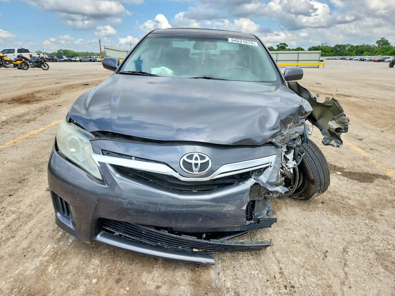 2011 Toyota Camry Hybrid Gray vin: 4T1BB3EK2BU138421