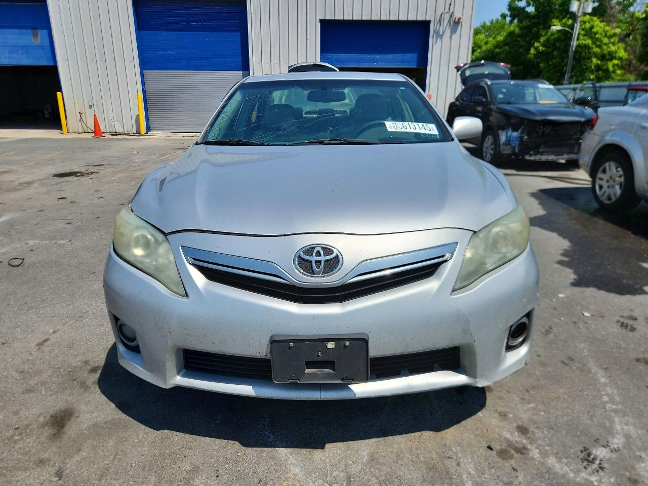 2011 Toyota Camry Hybrid Silver vin: 4T1BB3EK3BU136872