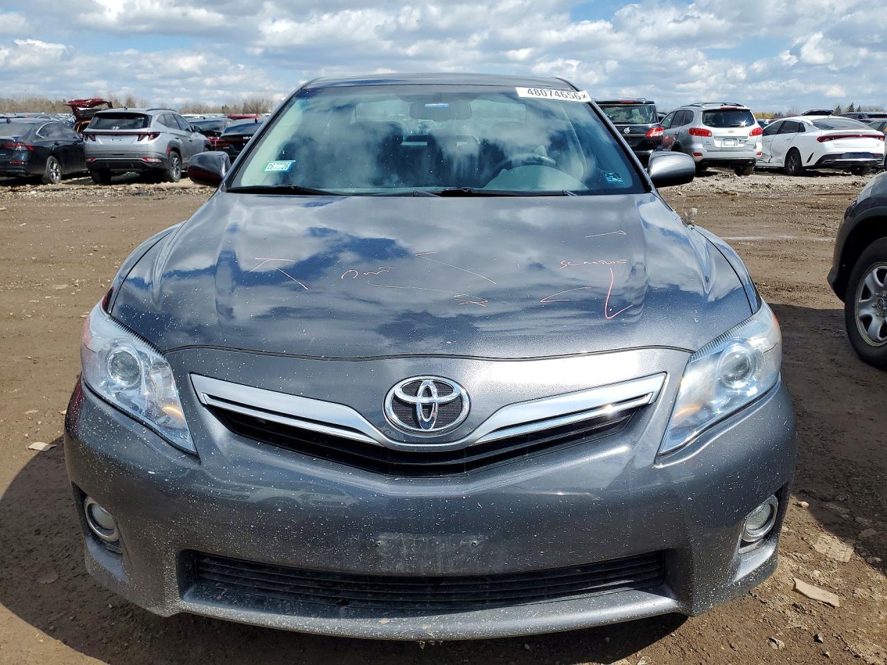 2011 Toyota Camry Hybrid Base Gray vin: 4T1BB3EK3BU143627