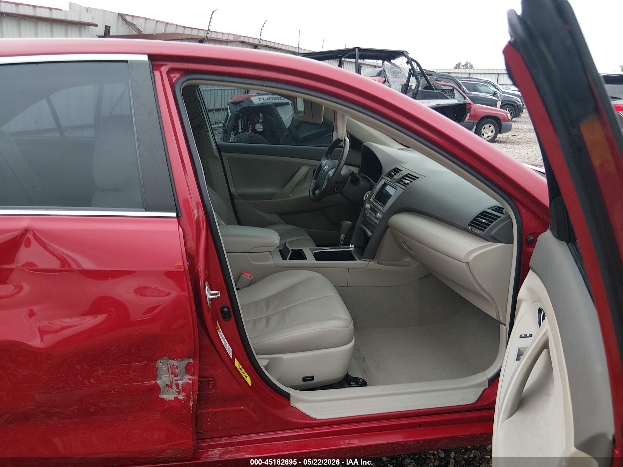 2010 Toyota Camry Hybrid   Красный vin: 4T1BB3EK4AU111977