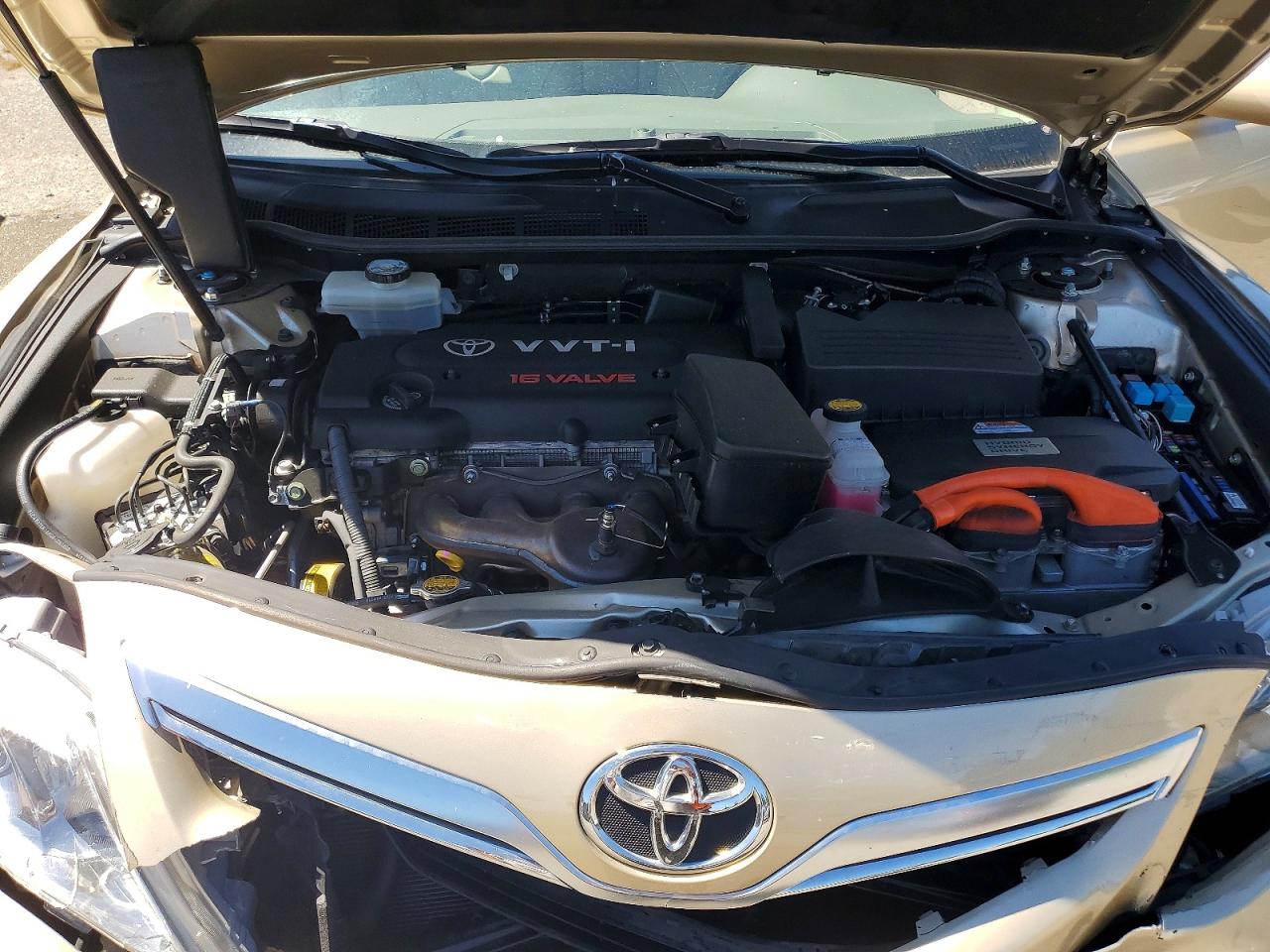 2011 Toyota Camry Hybrid Beige vin: 4T1BB3EK4BU136508