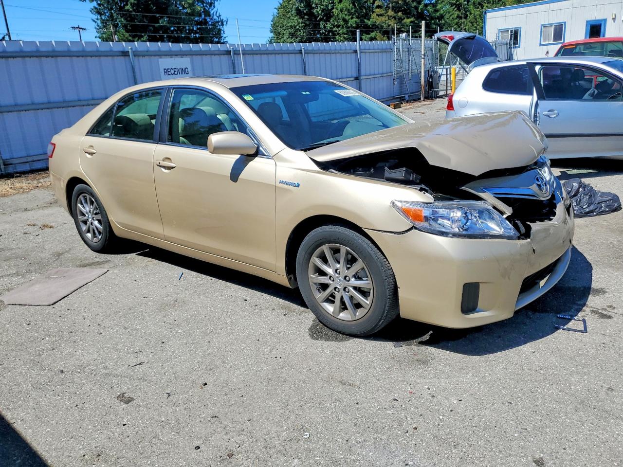 2011 Toyota Camry Hybrid Beige vin: 4T1BB3EK4BU136508