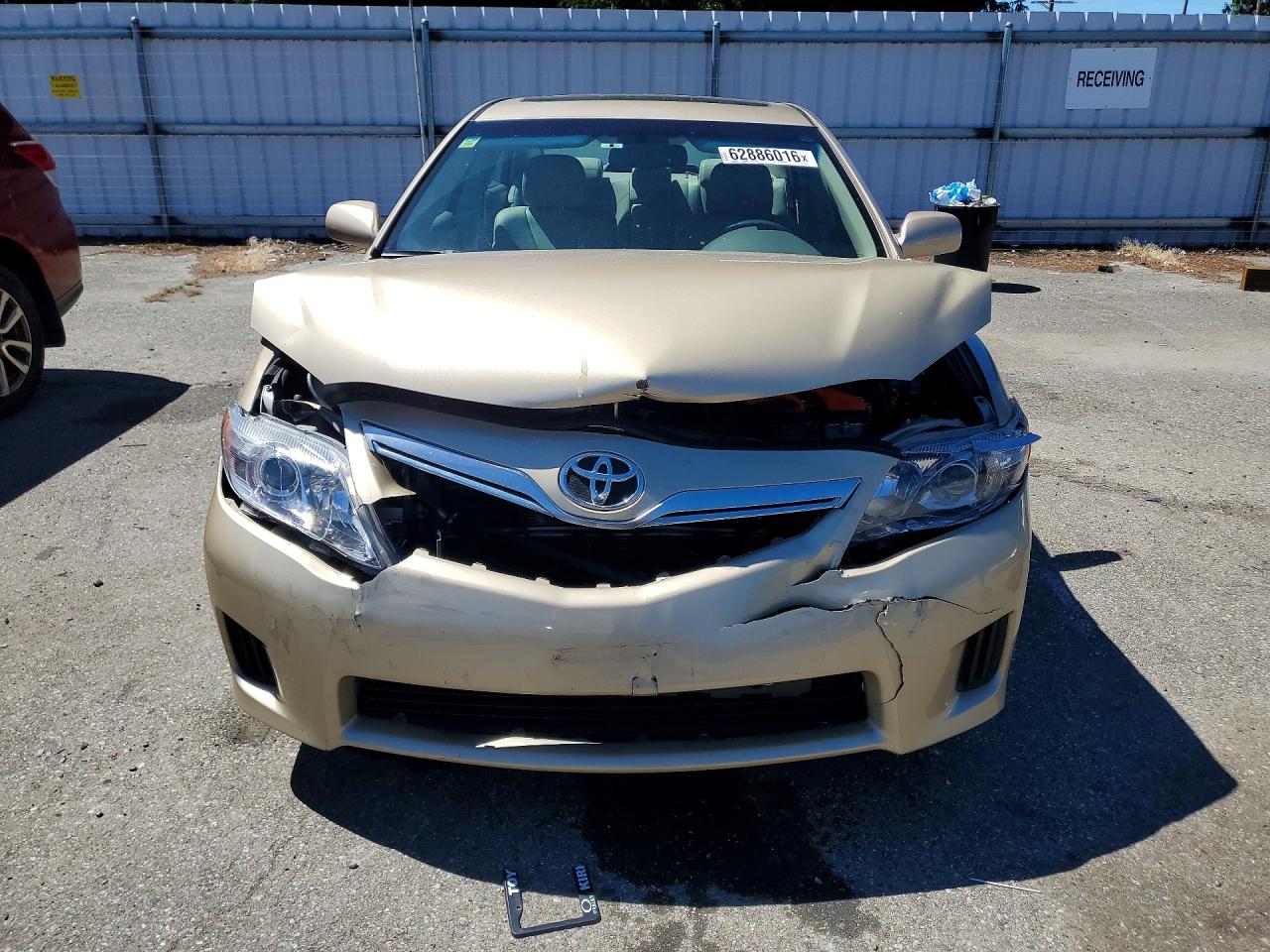 2011 Toyota Camry Hybrid Beige vin: 4T1BB3EK4BU136508
