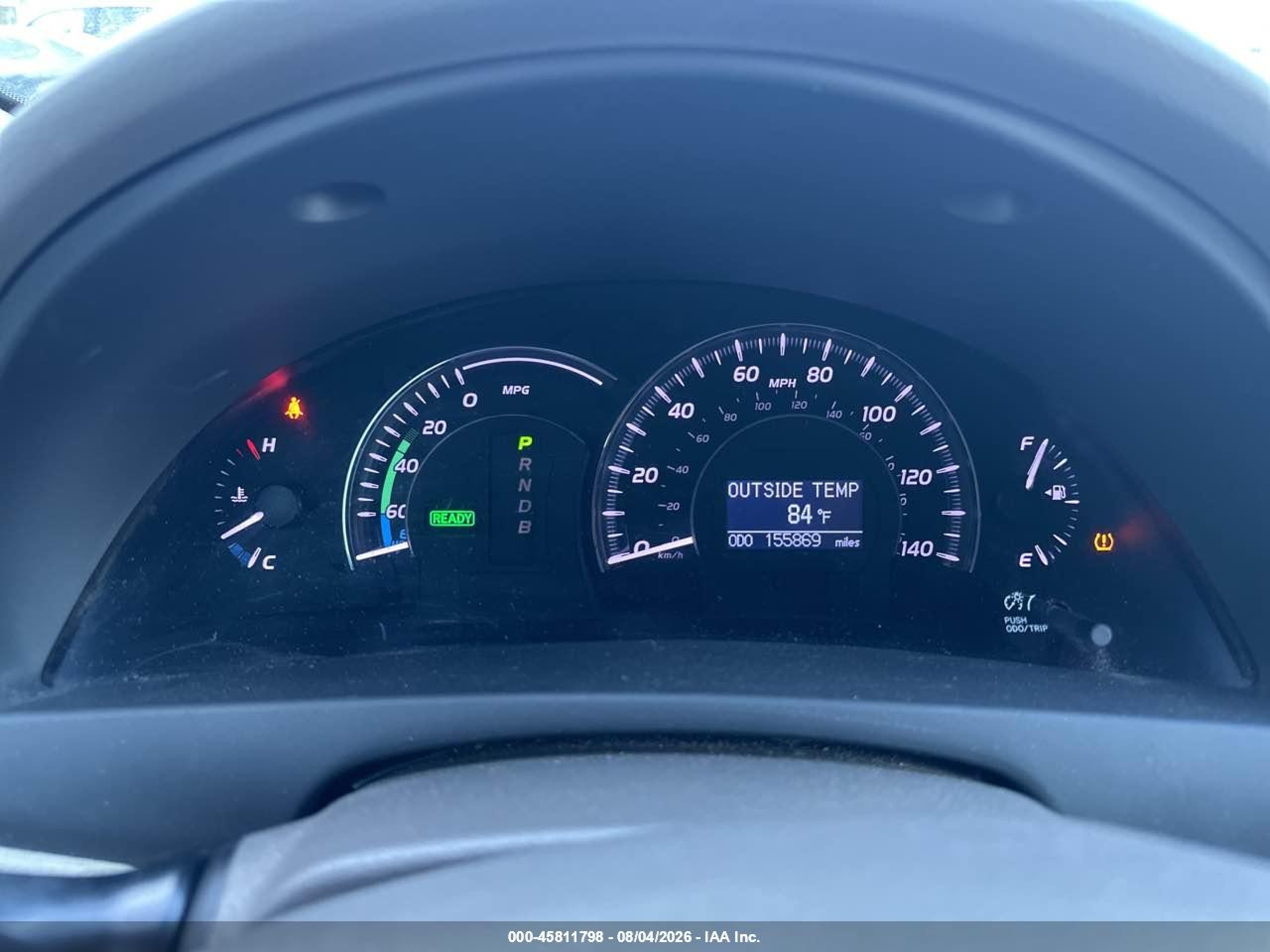 2011 Toyota Camry Hybrid   Blue vin: 4T1BB3EK5BU132757