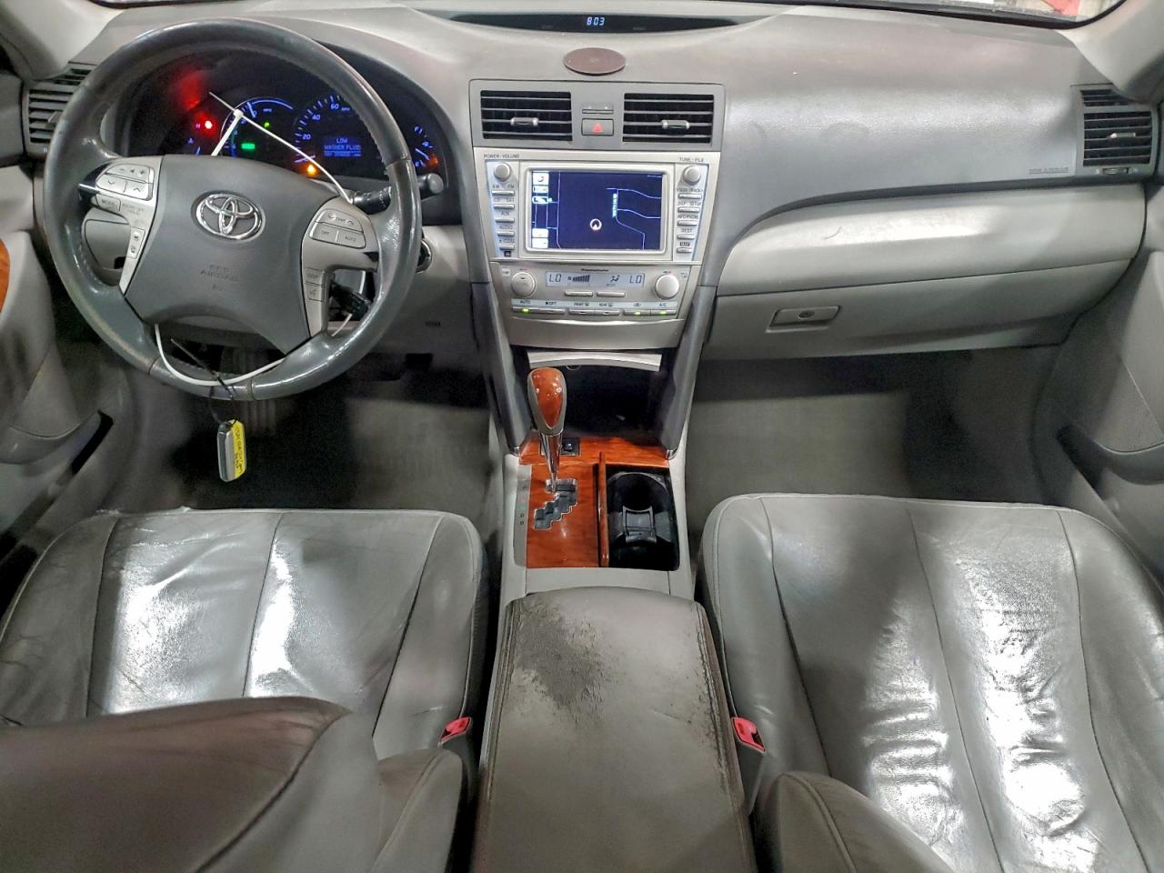 2010 Toyota Camry Hybrid Красный vin: 4T1BB3EK6AU117442