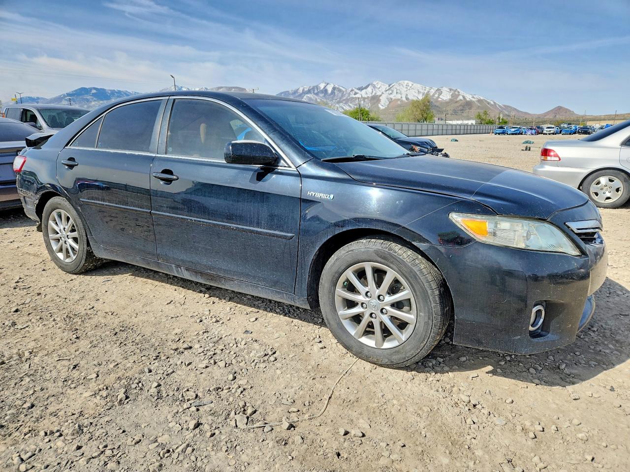 2011 Toyota Camry Hybrid Black vin: 4T1BB3EK6BU129804