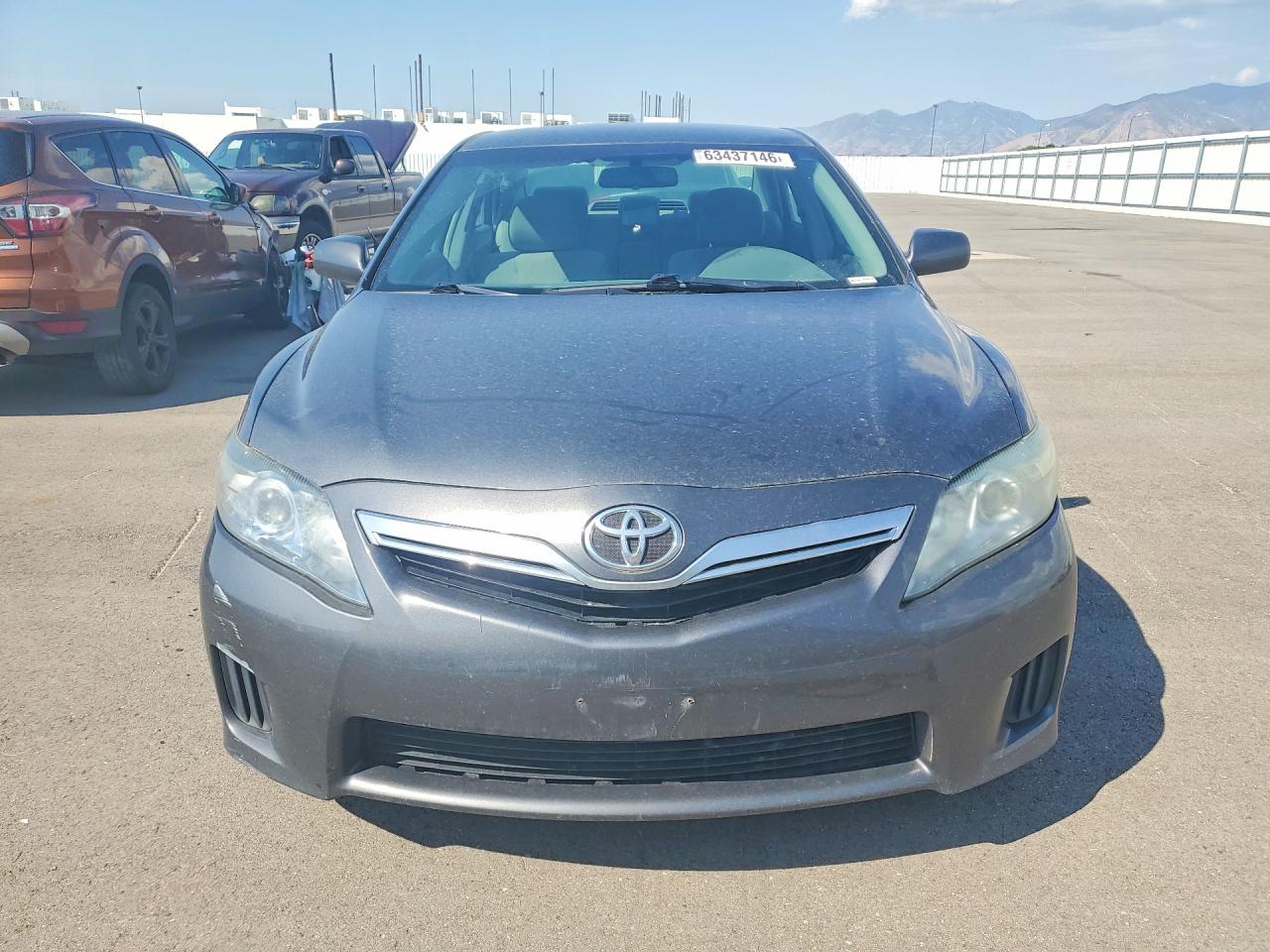 2011 Toyota Camry Hybrid Серый vin: 4T1BB3EK6BU140480