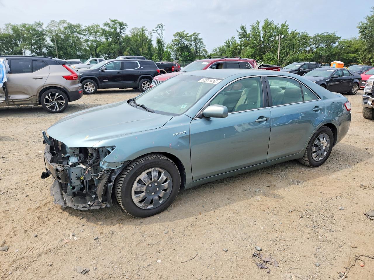 2011 Toyota Camry Hybrid Green vin: 4T1BB3EK6BU141791