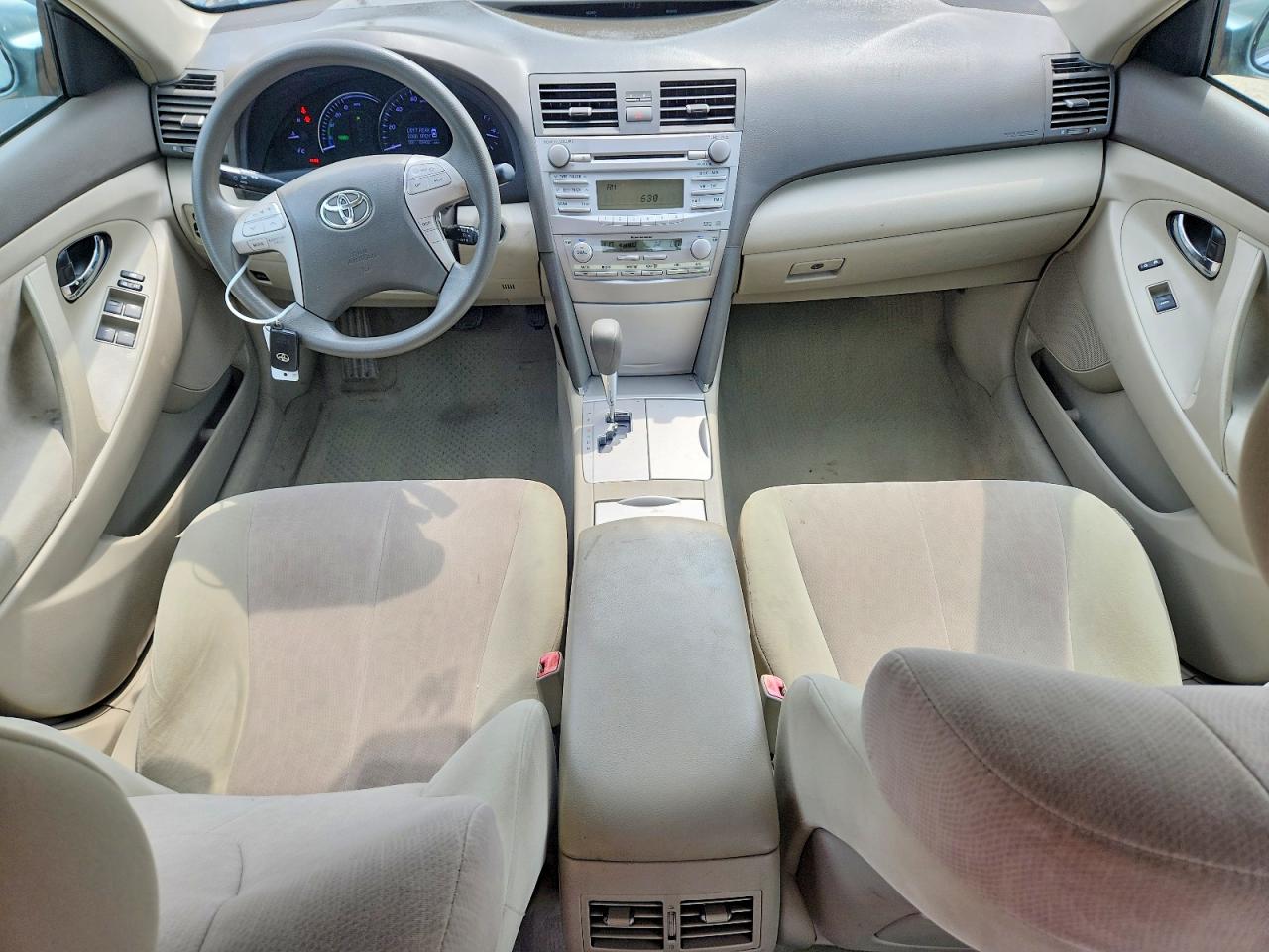 2011 Toyota Camry Hybrid Зеленый vin: 4T1BB3EK6BU141791