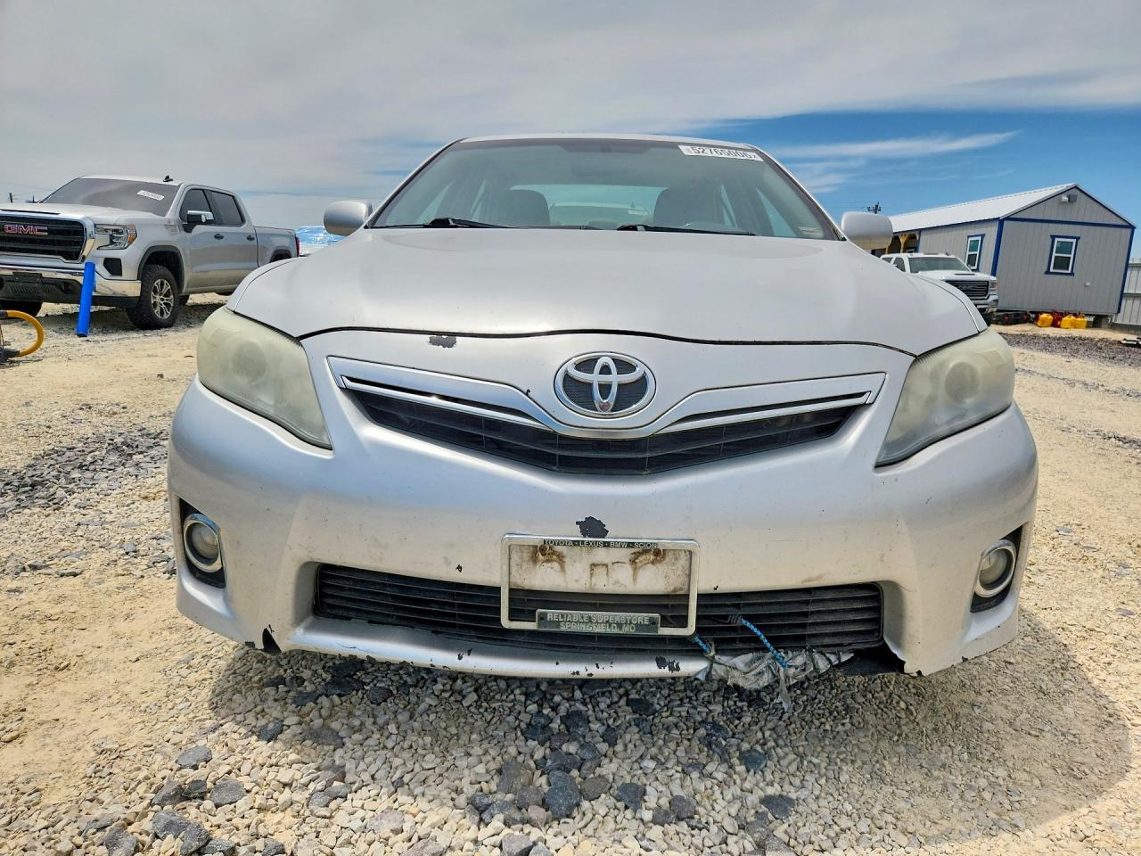 2011 Toyota Camry Hybrid Silver vin: 4T1BB3EK7BU128841