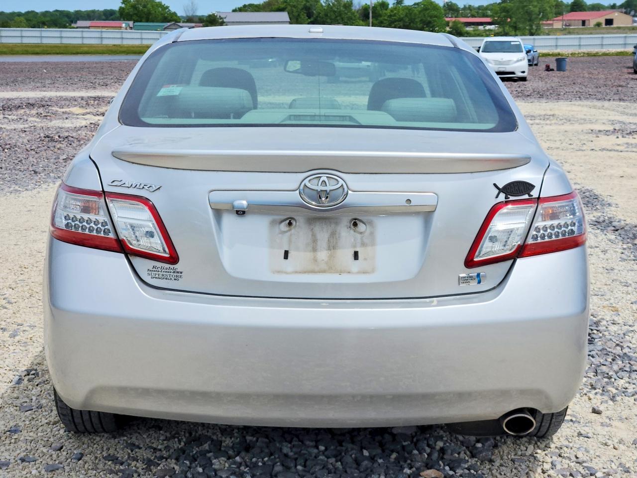 2011 Toyota Camry Hybrid Silver vin: 4T1BB3EK7BU128841