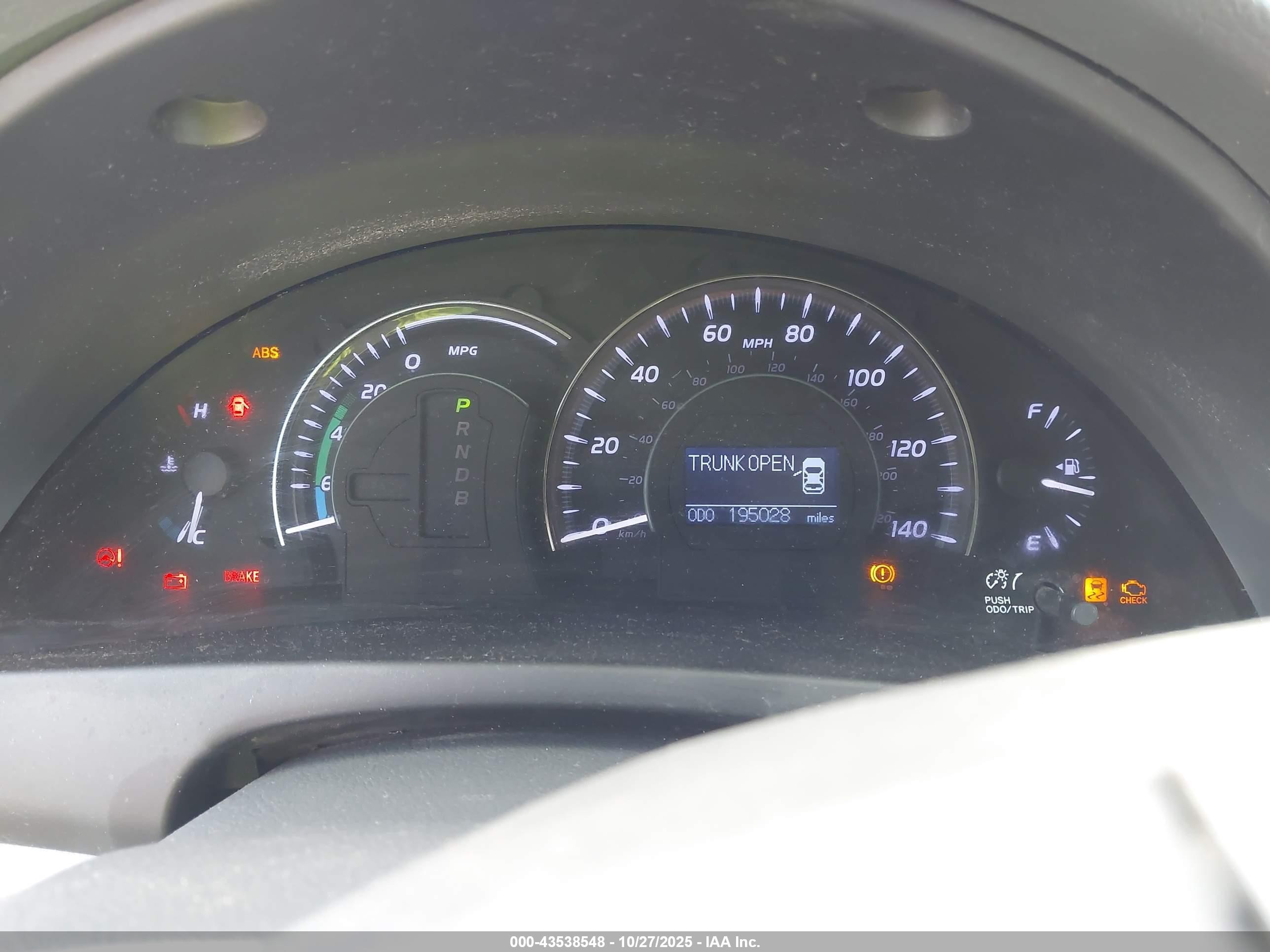2011 Toyota Camry Hybrid   Black vin: 4T1BB3EK7BU134333