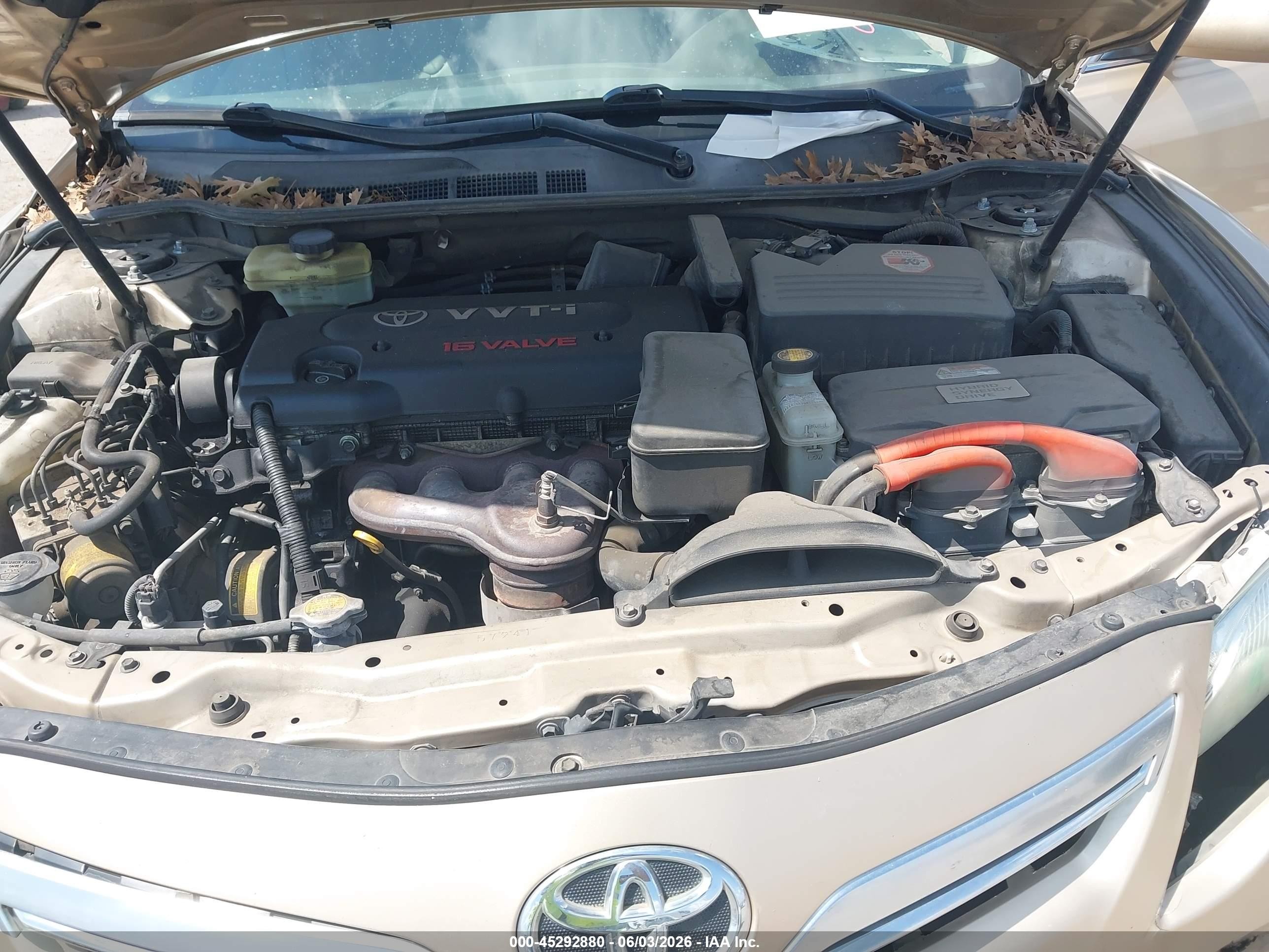 2011 Toyota Camry Hybrid   Brown vin: 4T1BB3EK7BU138771