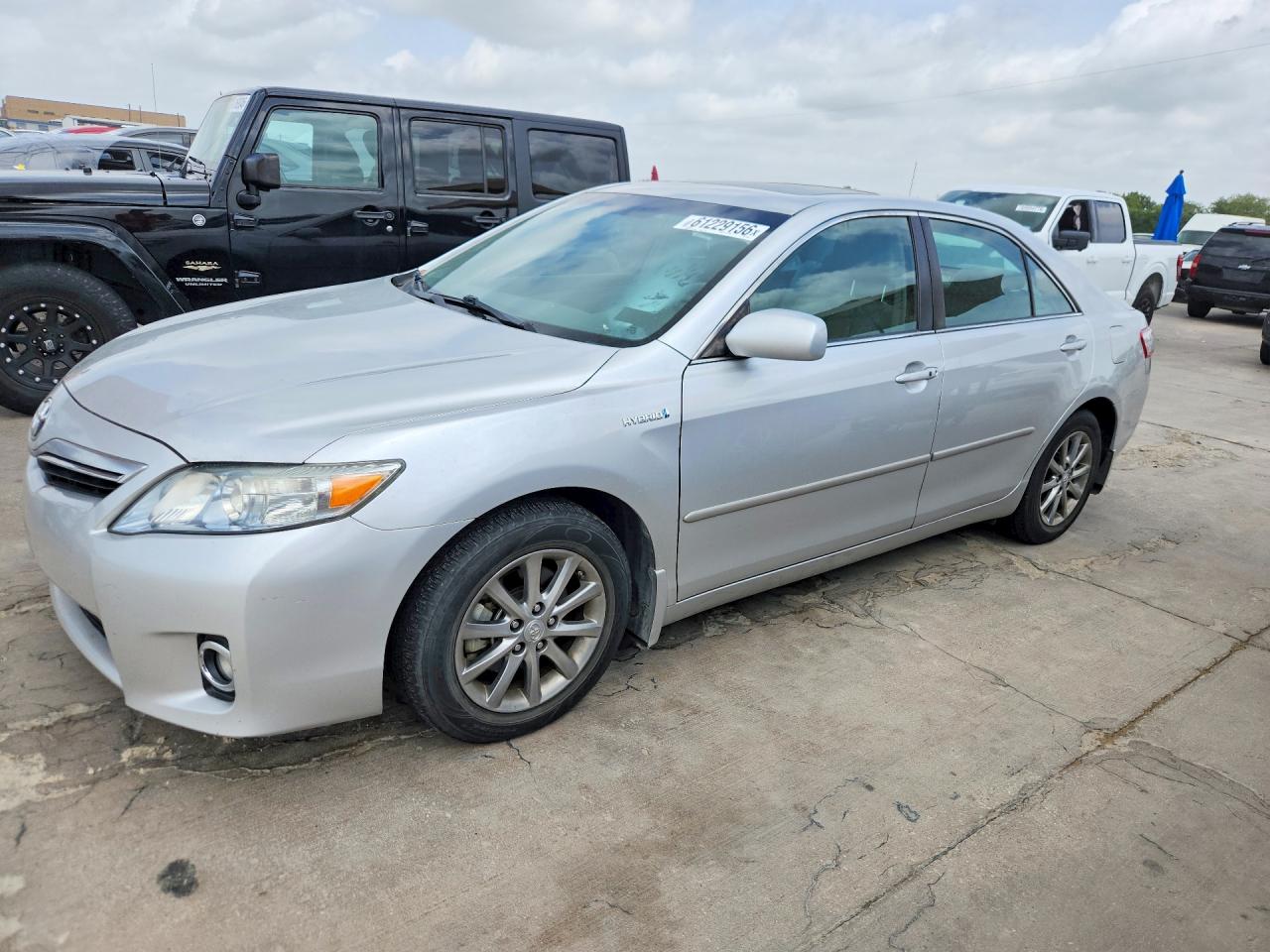 2011 Toyota Camry Hybrid Серебряный vin: 4T1BB3EK8BU138021