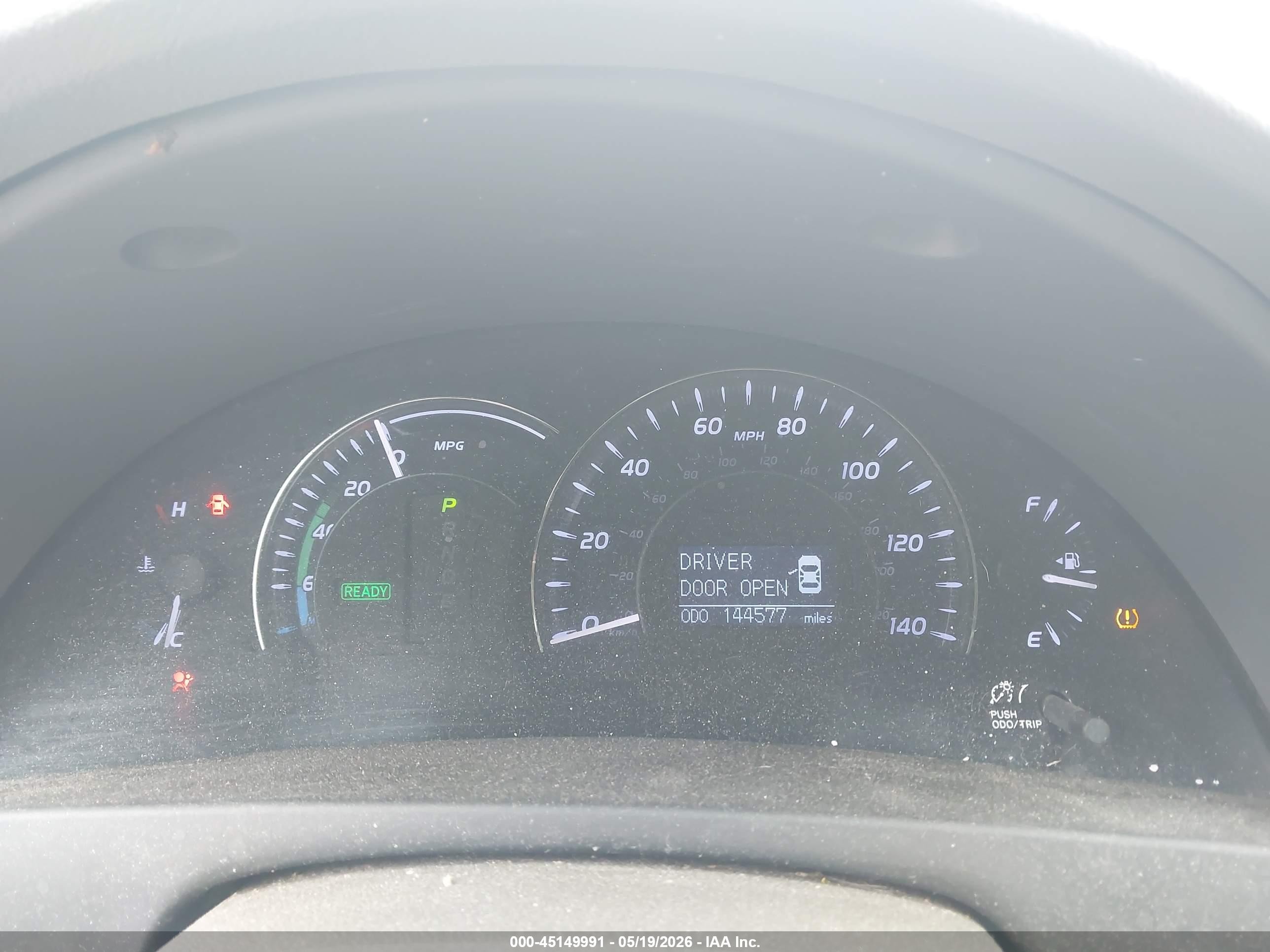 2011 Toyota Camry Hybrid   Gray vin: 4T1BB3EK9BU126802