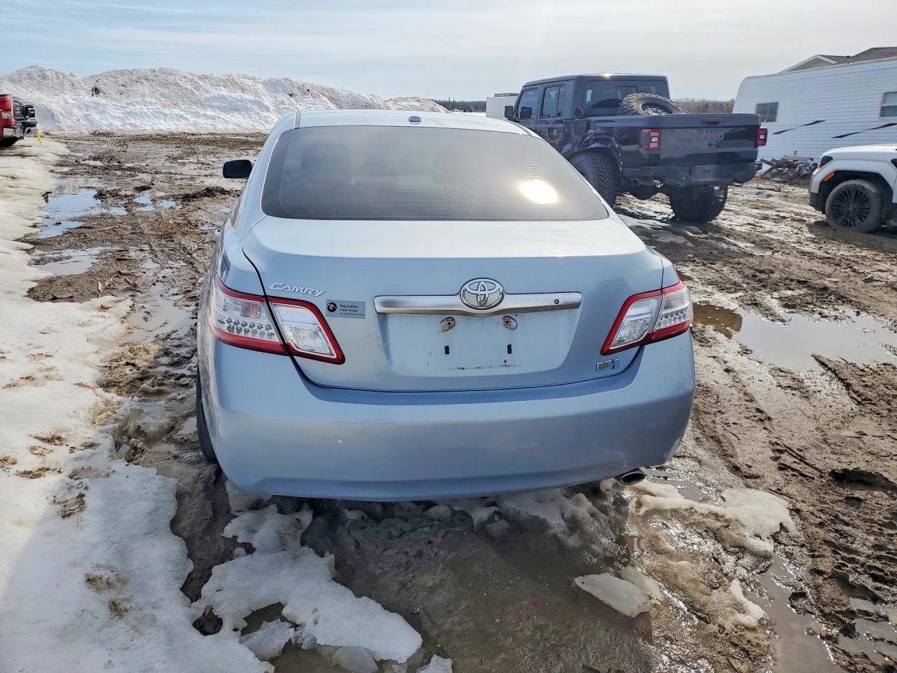 2011 Toyota Camry Hybrid Blue vin: 4T1BB3EK9BU129067