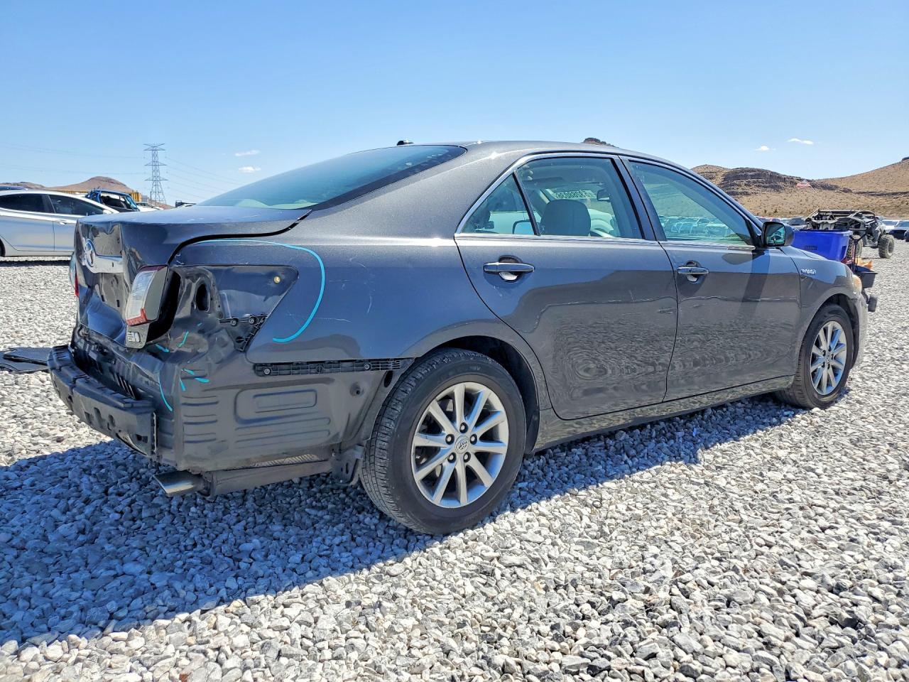 2011 Toyota Camry Hybrid Gray vin: 4T1BB3EK9BU130137