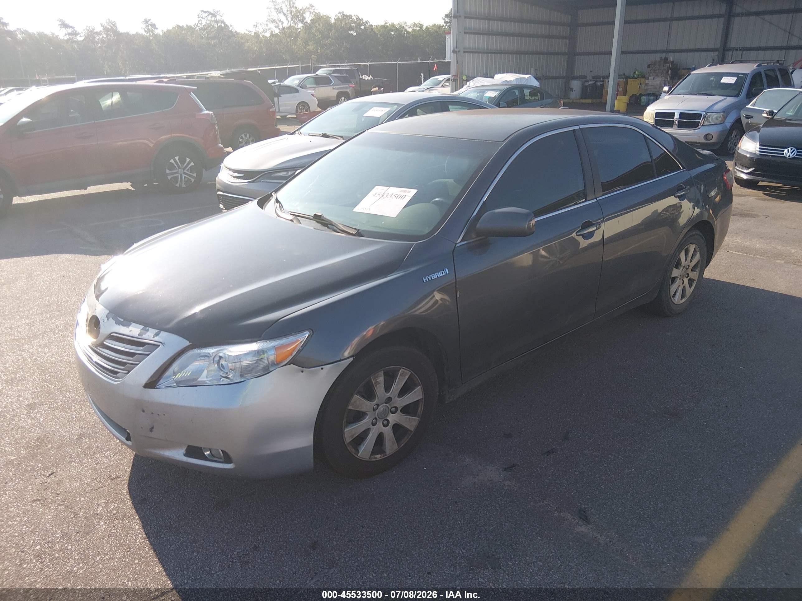 2011 Toyota Camry Hybrid   Серый vin: 4T1BB3EK9BU139713