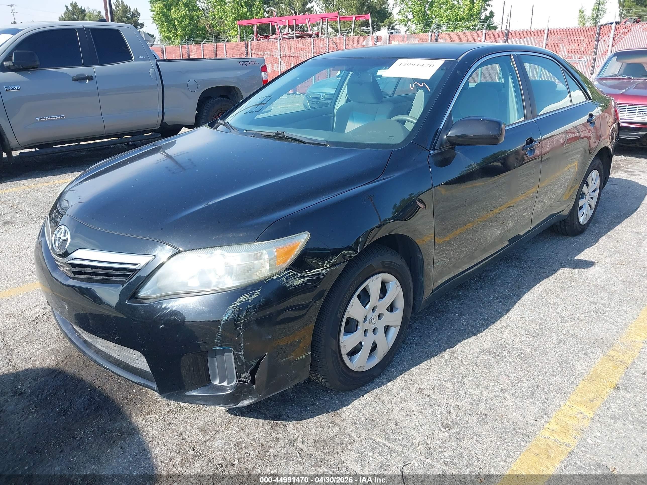 2011 Toyota Camry Hybrid   Black vin: 4T1BB3EK9BU142756