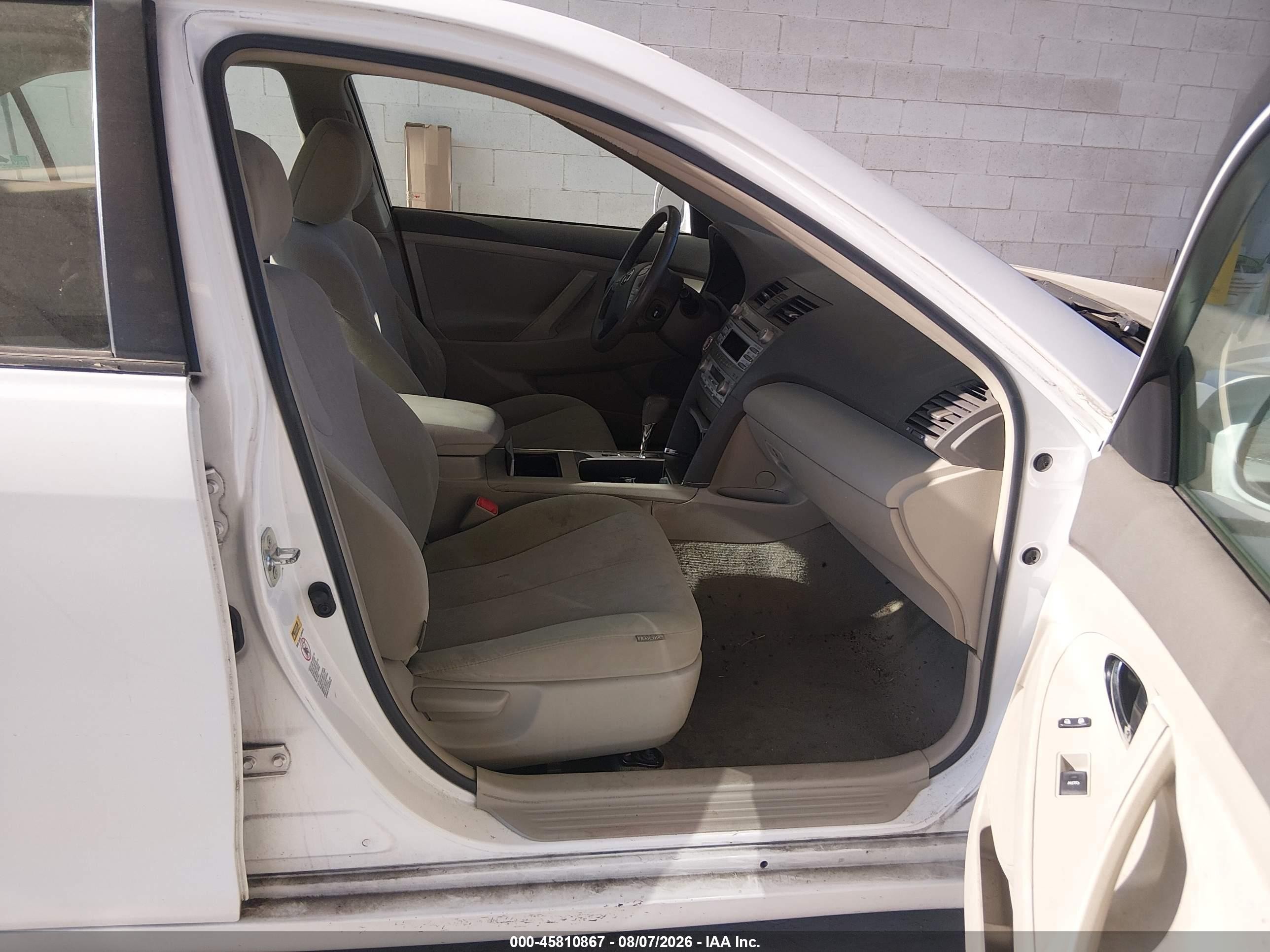2010 Toyota Camry Hybrid   Белый vin: 4T1BB3EKXAU123695