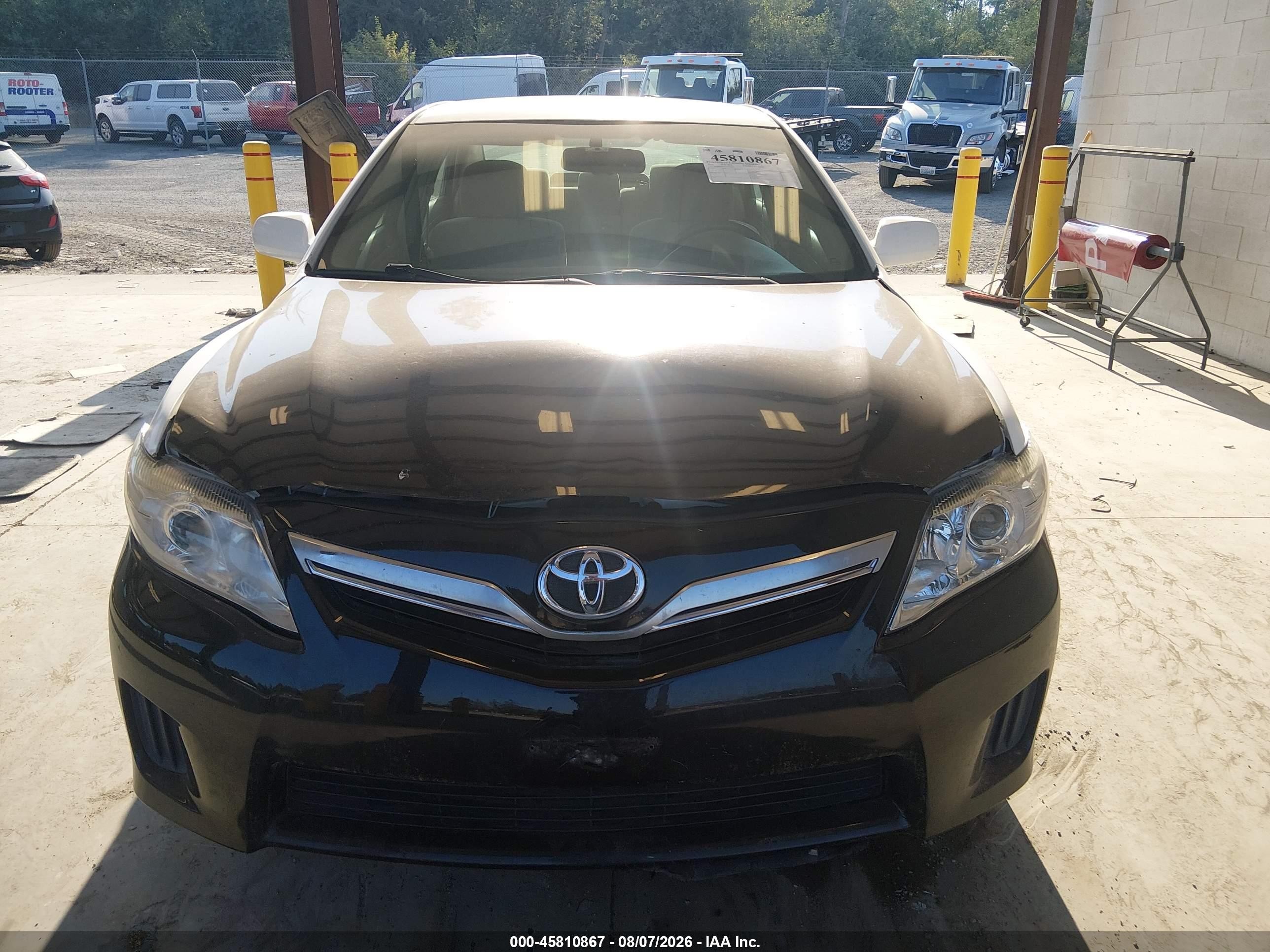 2010 Toyota Camry Hybrid   Белый vin: 4T1BB3EKXAU123695