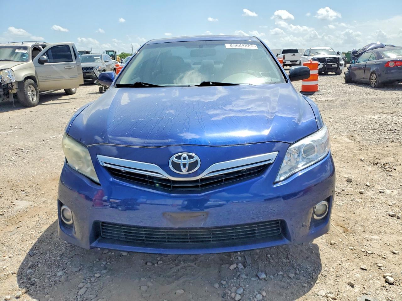 2011 Toyota Camry Hybrid Синий vin: 4T1BB3EKXBU127666