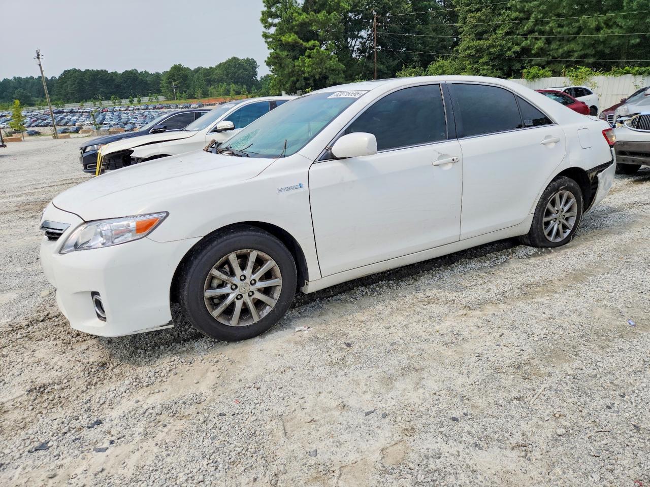2011 Toyota Camry Hybrid Белый vin: 4T1BB3EKXBU128624