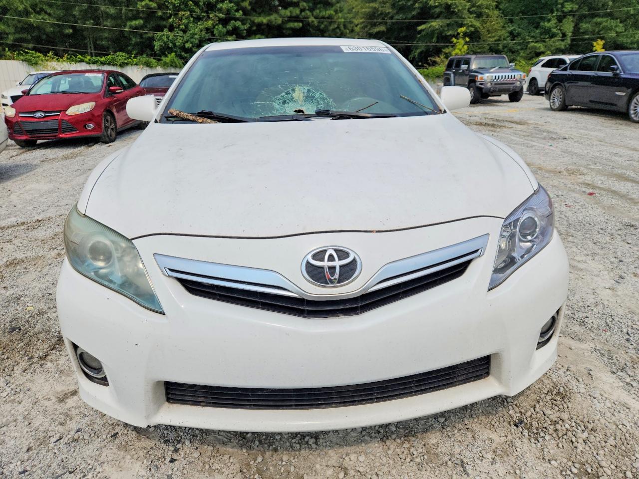 2011 Toyota Camry Hybrid Белый vin: 4T1BB3EKXBU128624