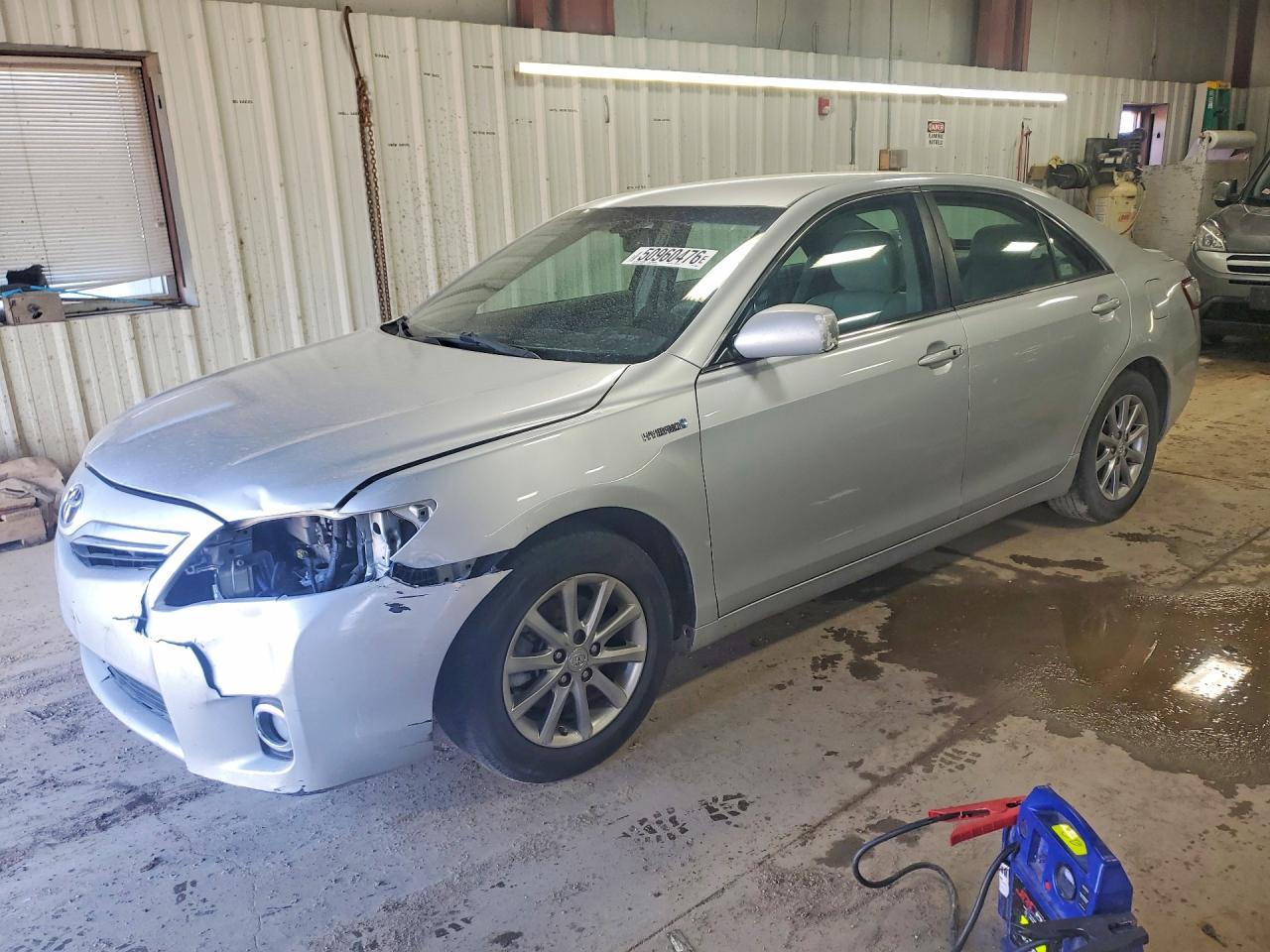 2011 Toyota Camry Hybrid Silver vin: 4T1BB3EKXBU129689