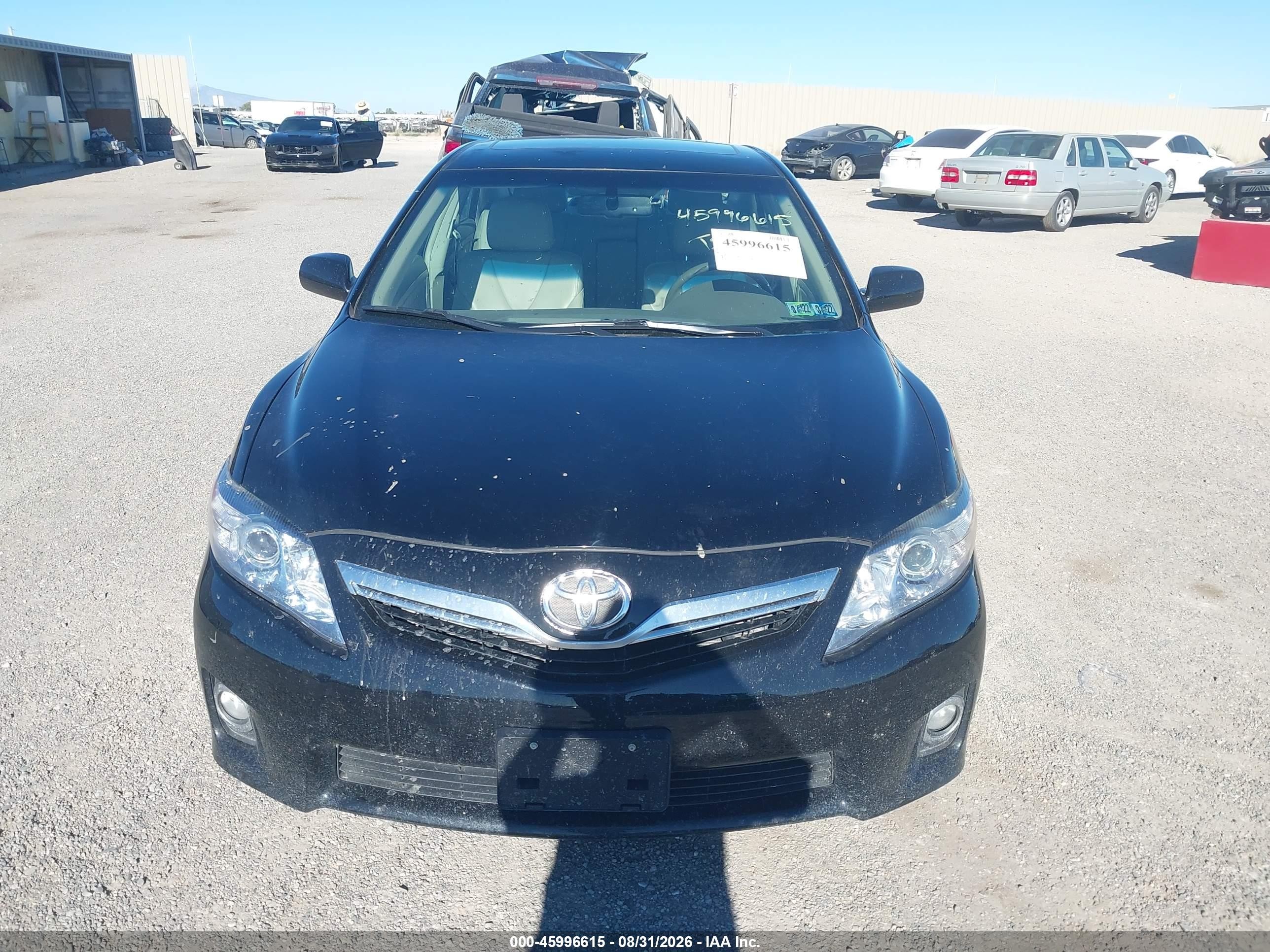 2011 Toyota Camry Hybrid   Черный vin: 4T1BB3EKXBU133239