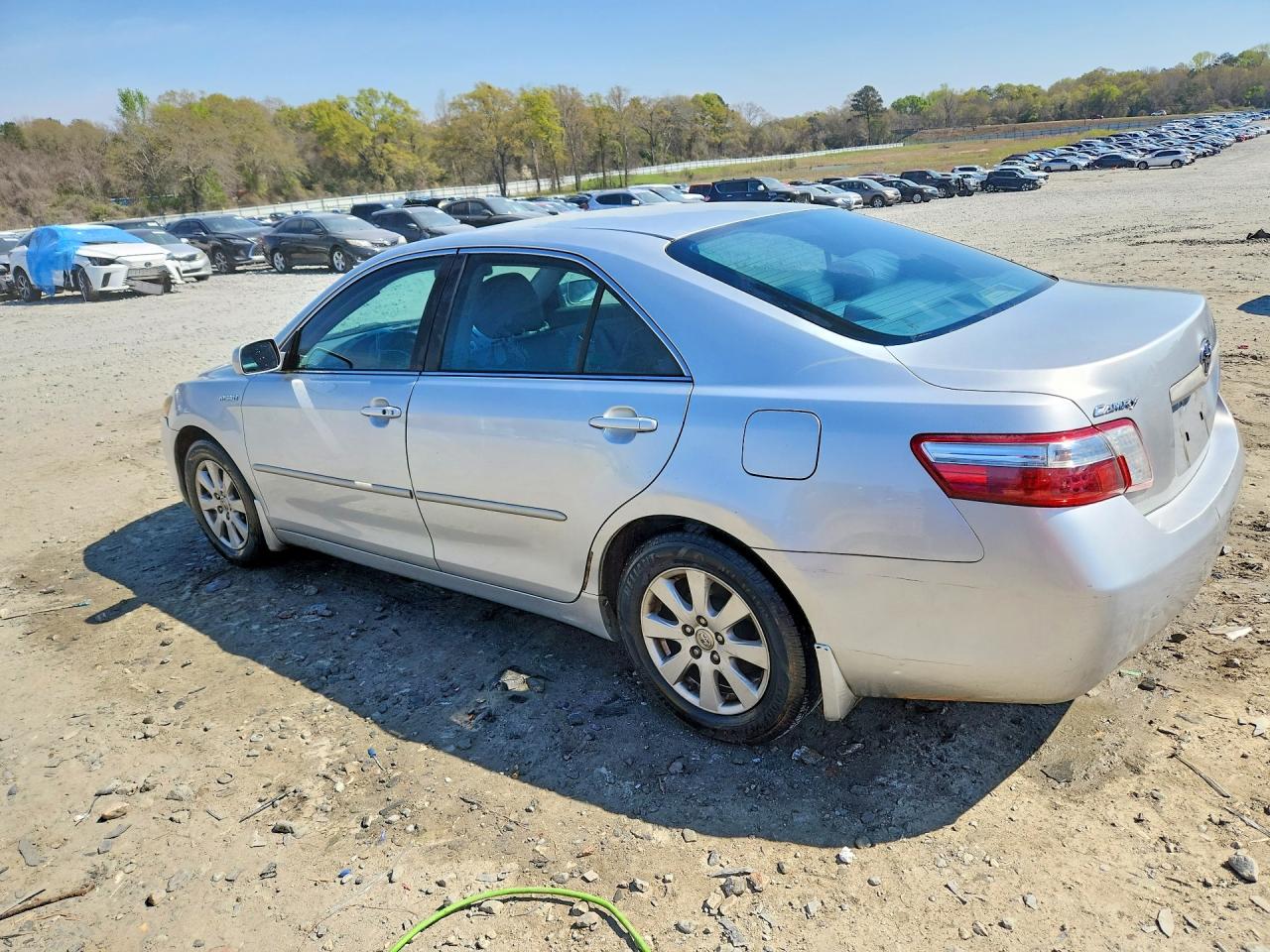 2007 Toyota Camry Hybrid Base Silver vin: 4T1BB46K07U001117