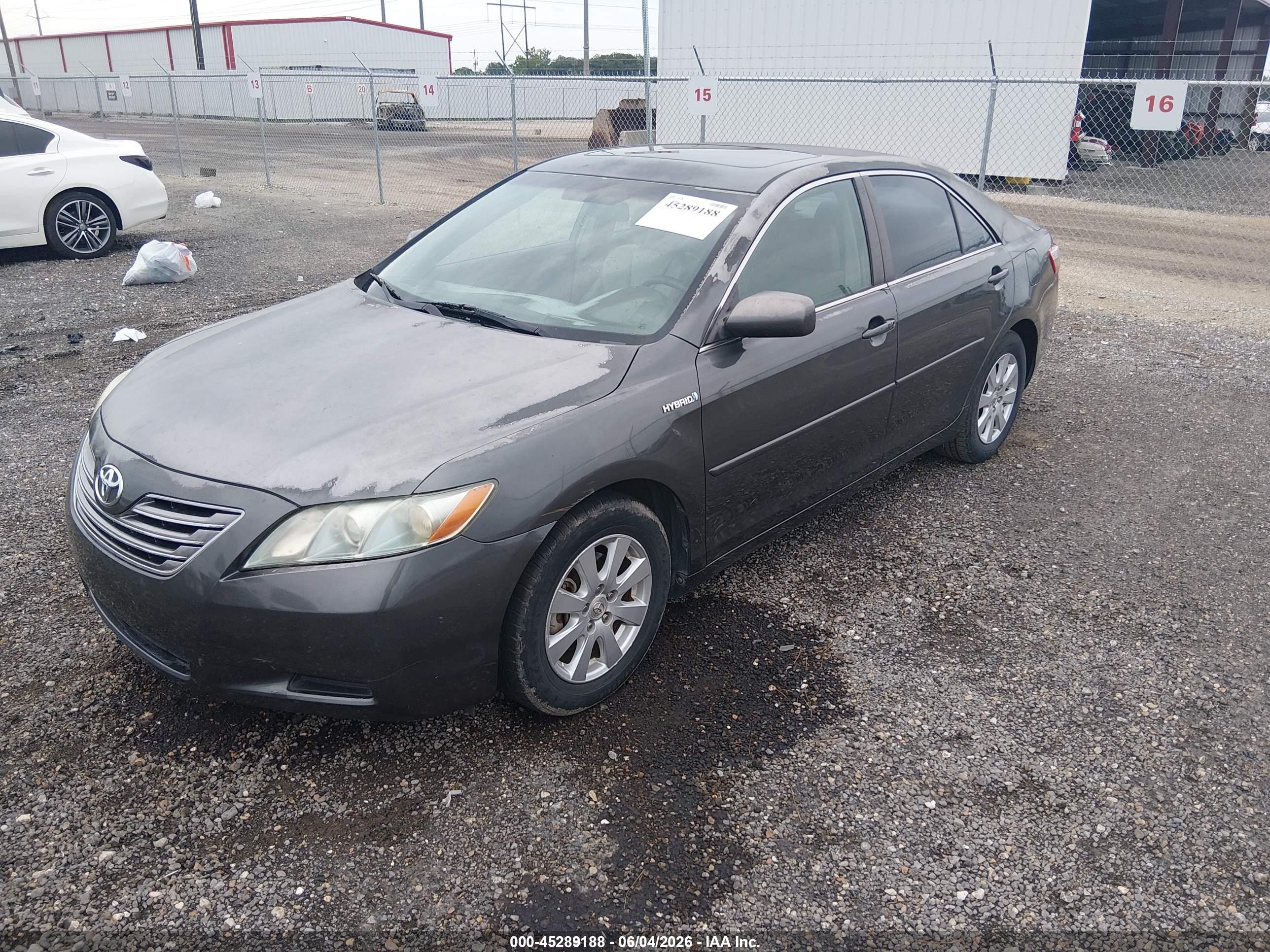 2007 Toyota Camry Hybrid Gray vin: 4T1BB46K07U007340