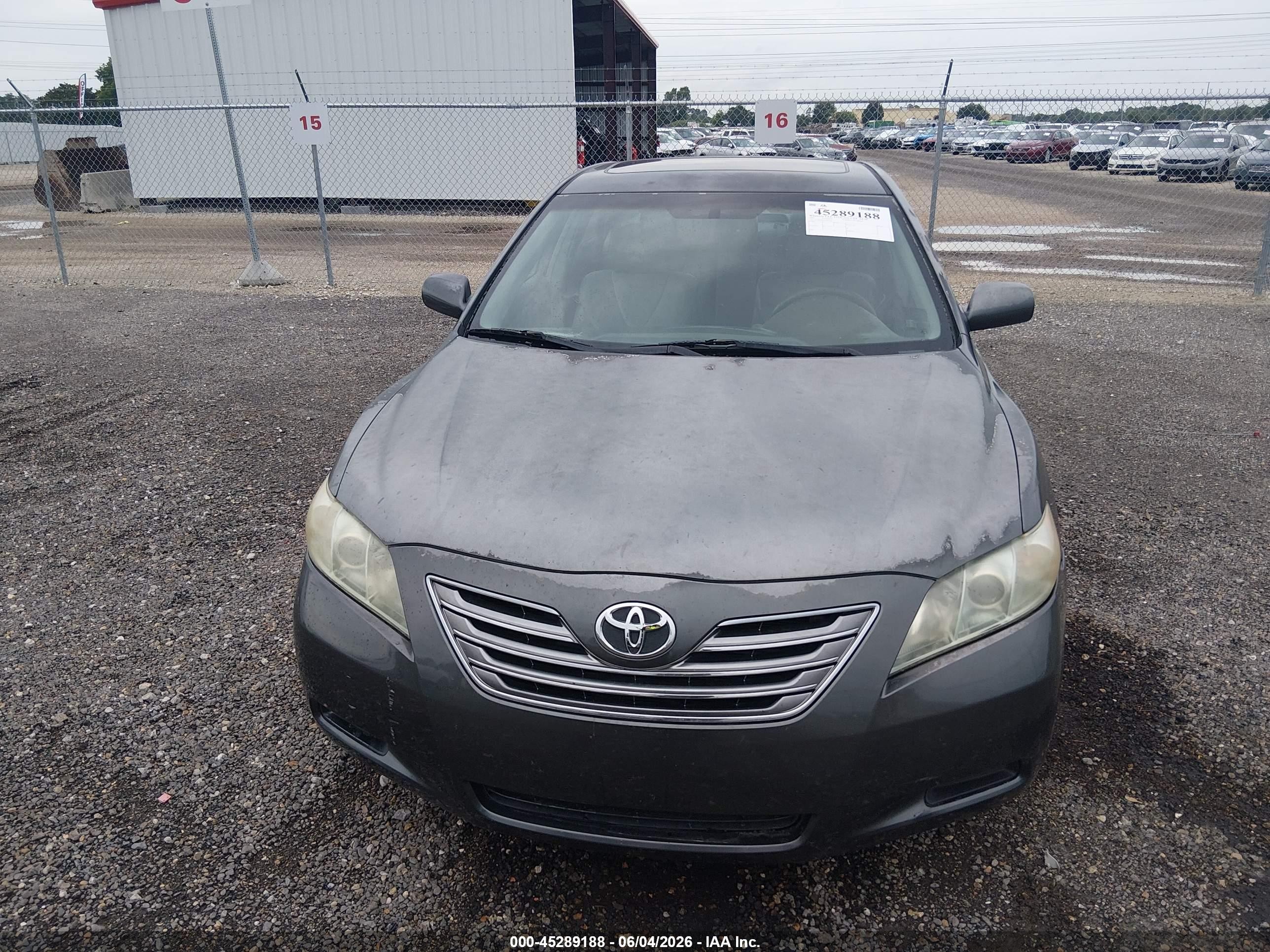 2007 Toyota Camry Hybrid Gray vin: 4T1BB46K07U007340