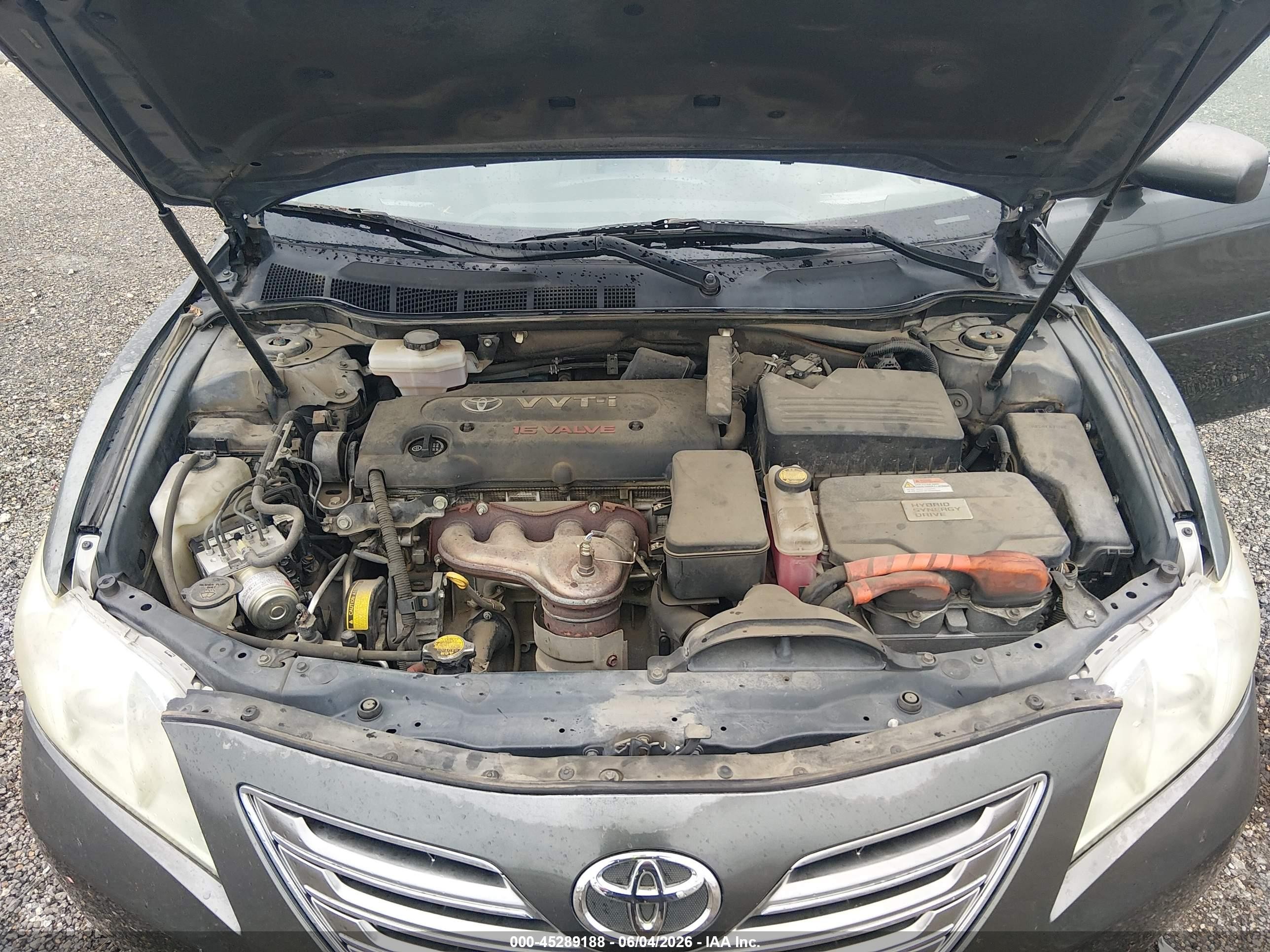 2007 Toyota Camry Hybrid Gray vin: 4T1BB46K07U007340