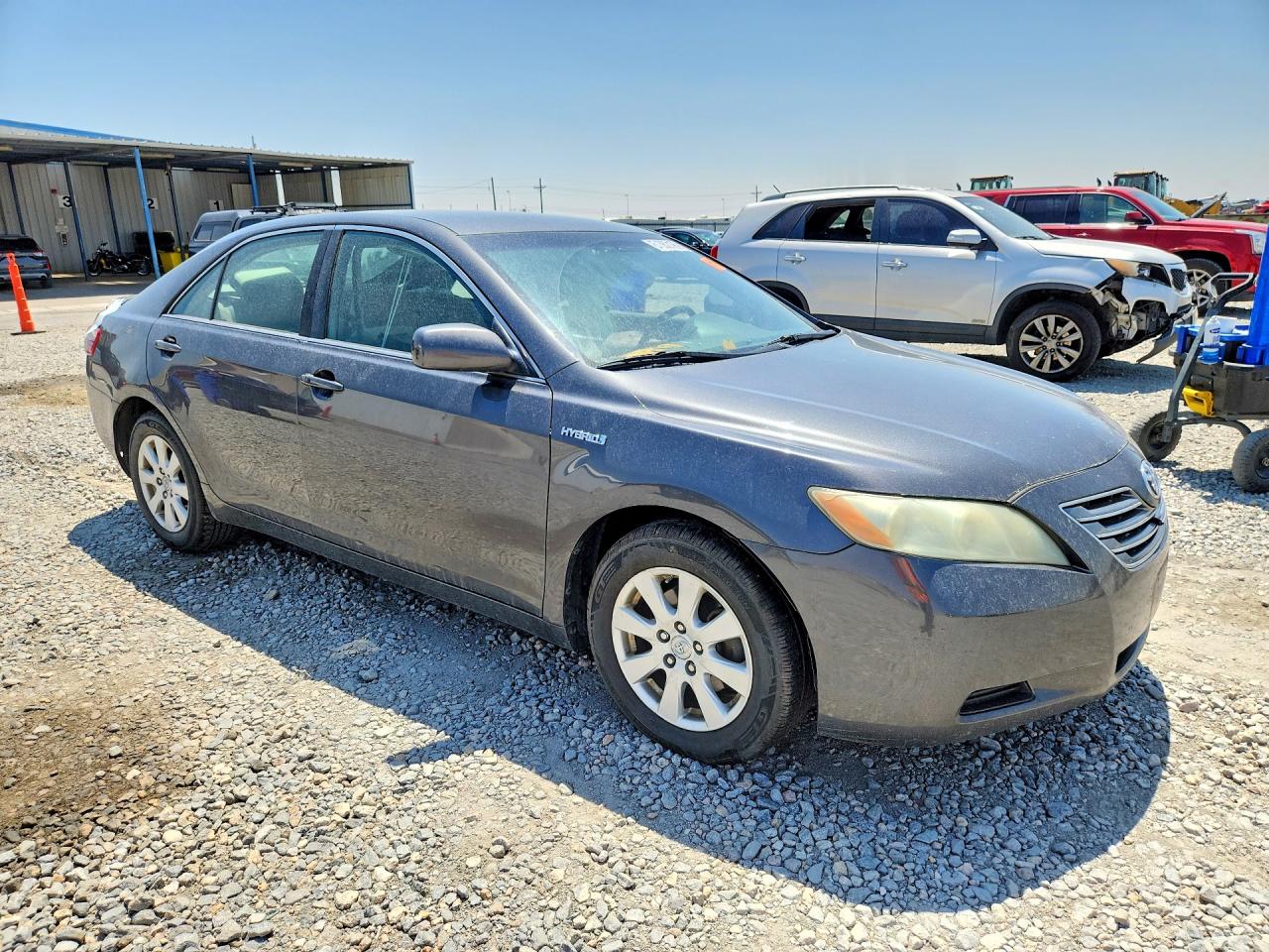 2007 Toyota Camry Hybrid Gray vin: 4T1BB46K07U011128