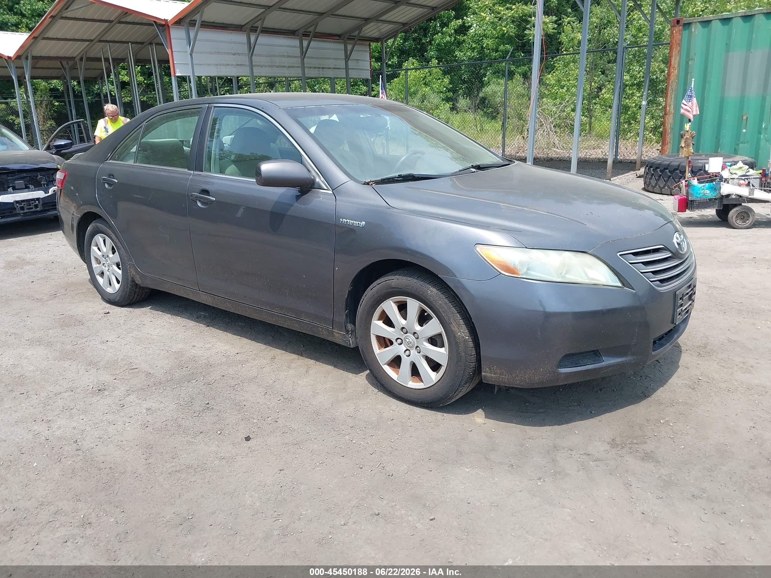 2007 Toyota Camry Hybrid   Gray vin: 4T1BB46K07U015776