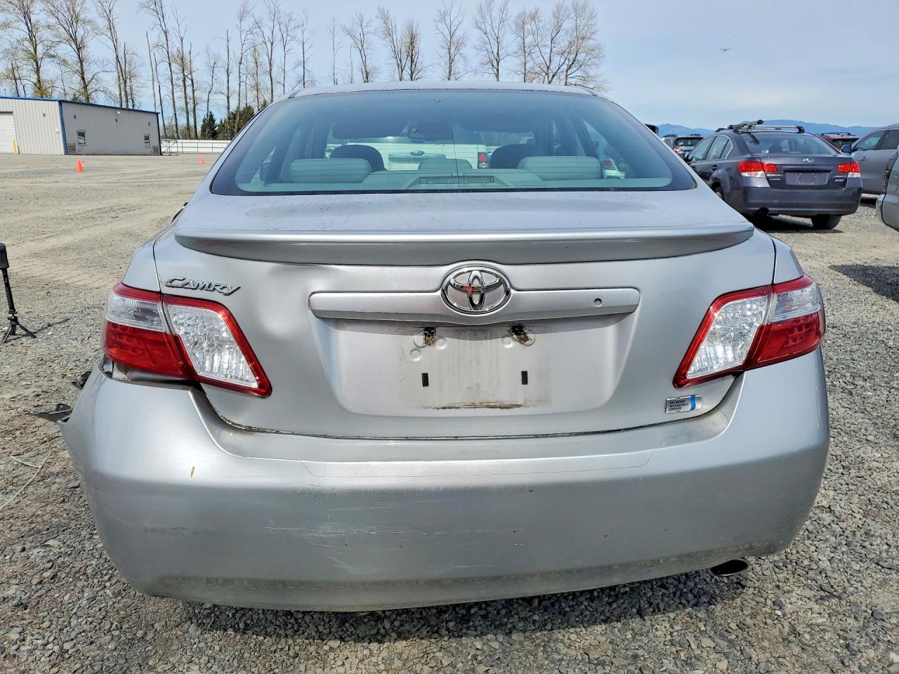 2007 Toyota Camry Hybrid Base Silver vin: 4T1BB46K07U016460