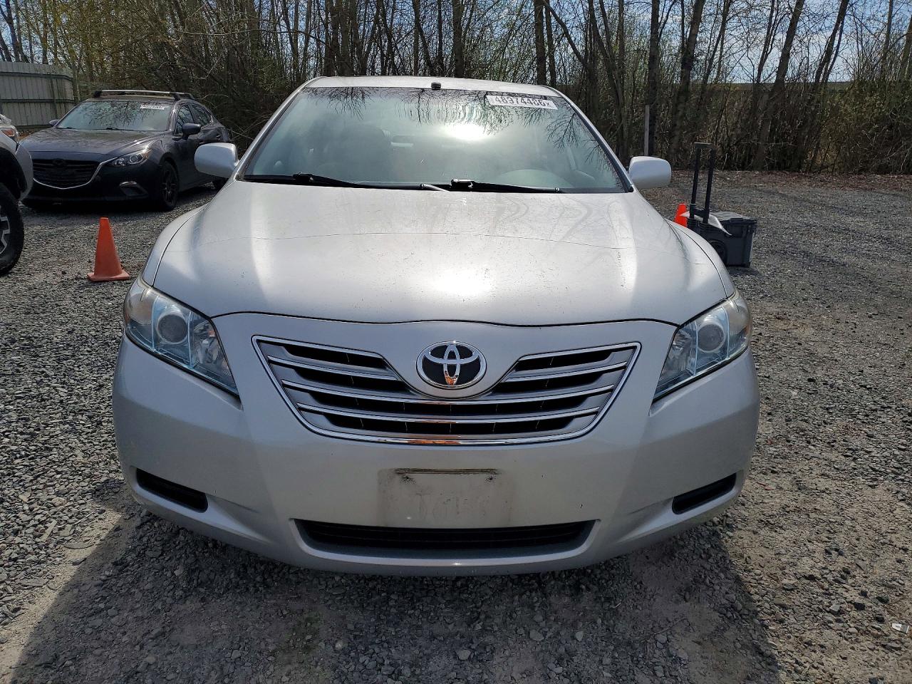 2007 Toyota Camry Hybrid Base Silver vin: 4T1BB46K07U016460