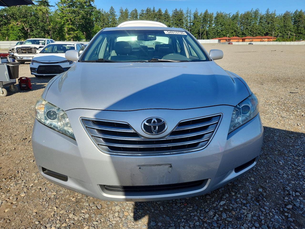 2007 Toyota Camry Hybrid Silver vin: 4T1BB46K07U018967